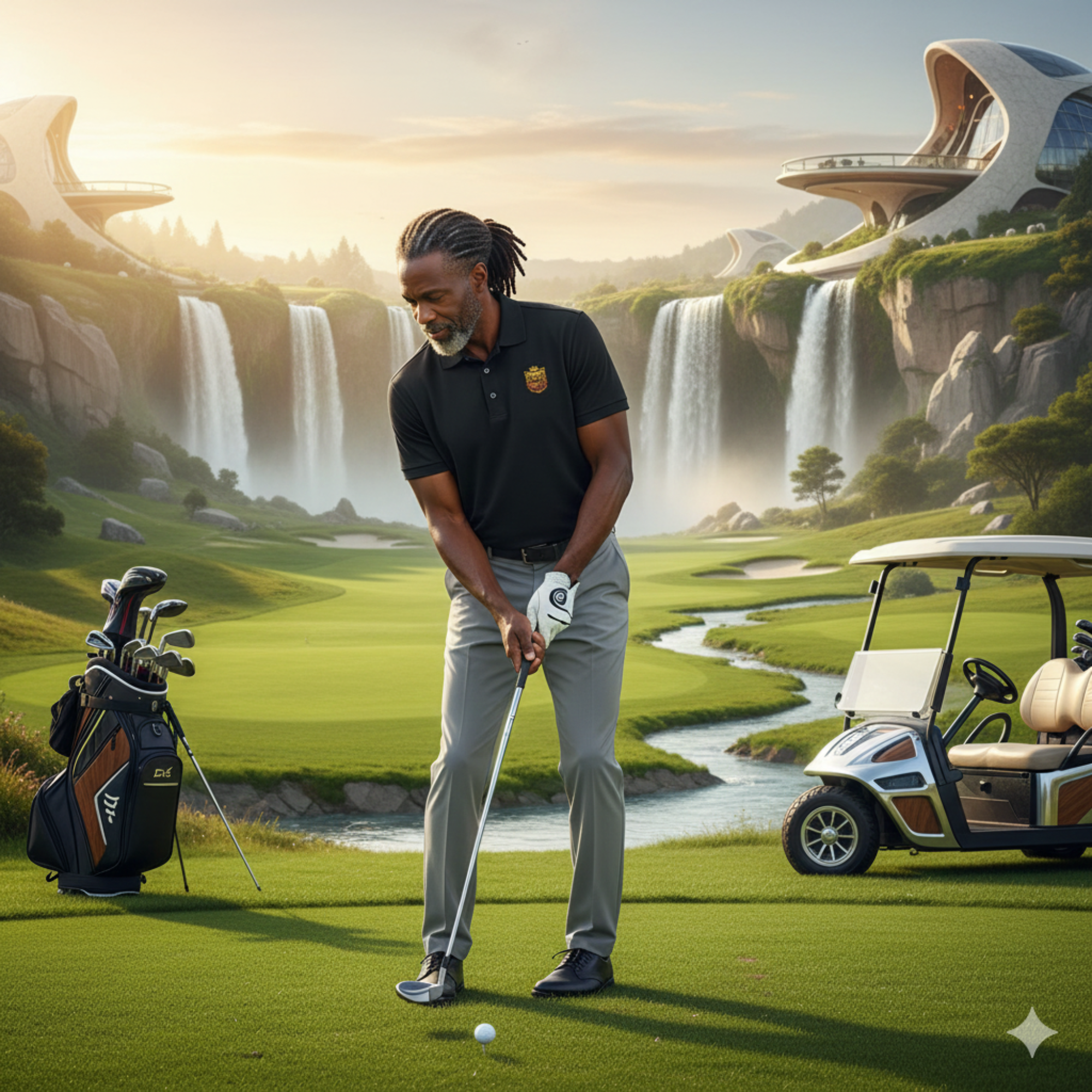 Gold Crest Yellow Brick Society Polo Shirt product thumbnail image