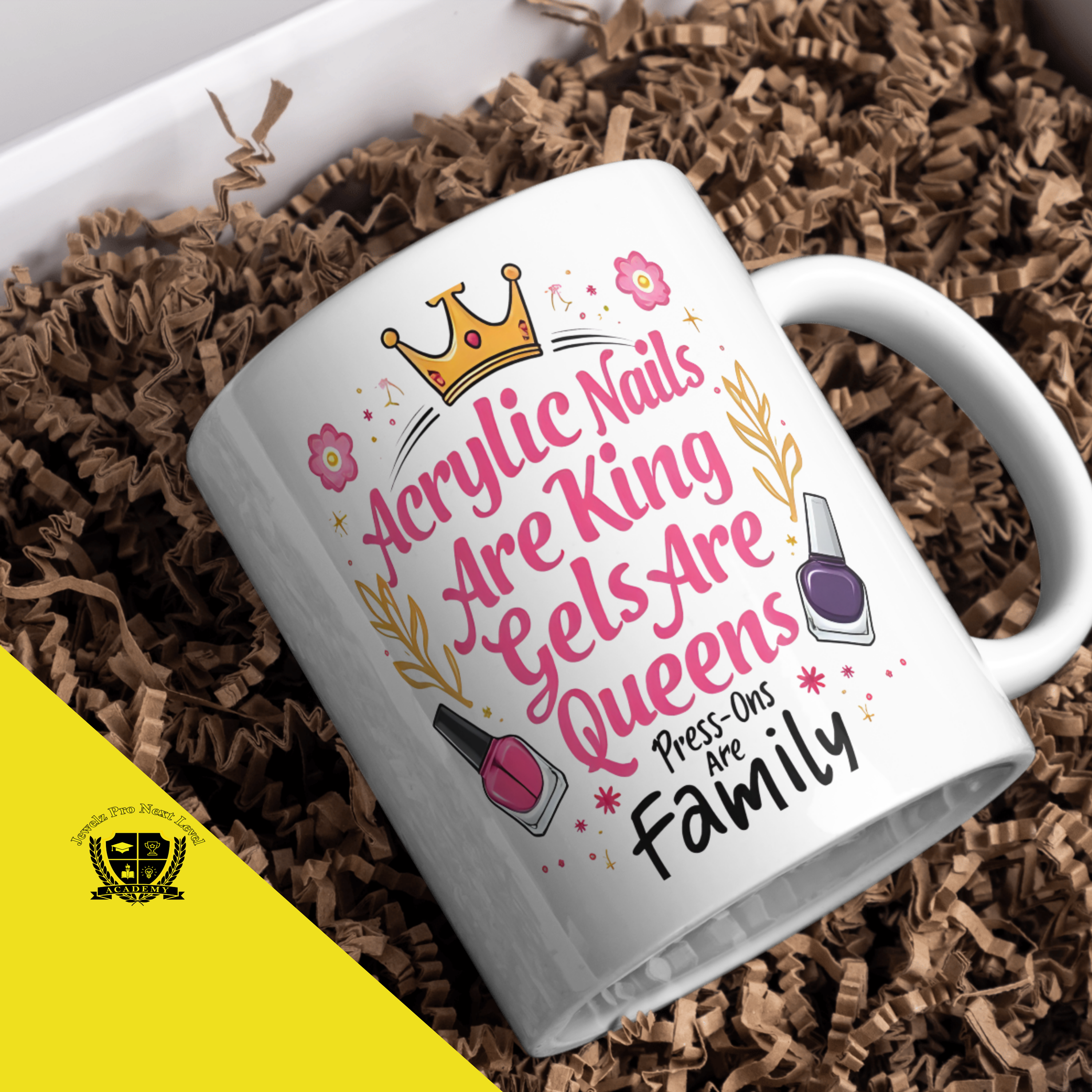 Ceramic Mug - Mom Teen Nail Tech Salon Morning Hot Coffee Gift Christmas Thanksgiving New Years Day Cold Hot 11oz 15oz product thumbnail image Ceramic Mug - Mom Teen Nail Tech Salon Morning Hot Coffee Gift Christmas Thanksgiving New Years Day Cold Hot 11oz 15oz product thumbnail image