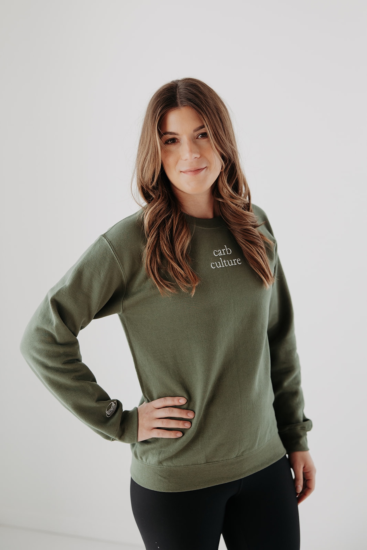 Carb Culture Crewneck Sweatshirt (Embroidery)  product thumbnail image