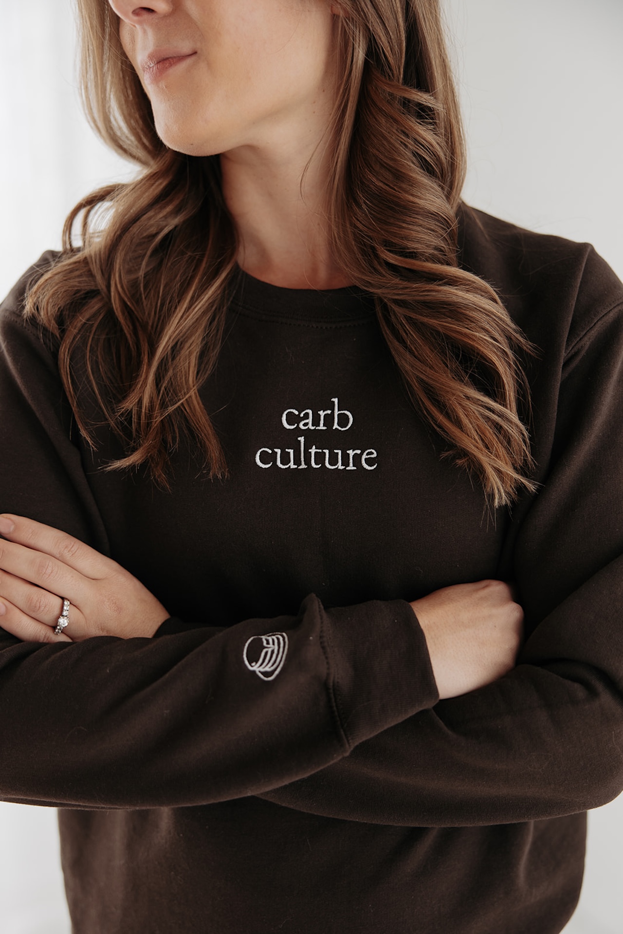 Carb Culture Crewneck Sweatshirt (Embroidery)  product thumbnail image