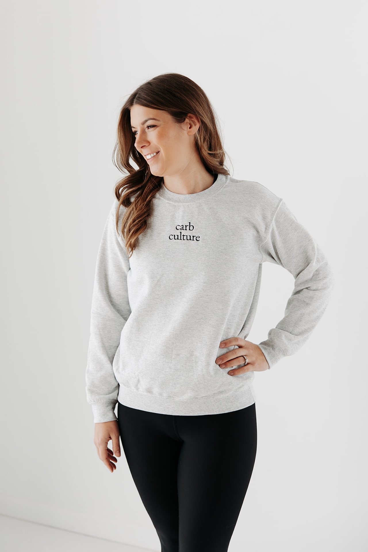 Carb Culture Crewneck Sweatshirt (Embroidery) product thumbnail image