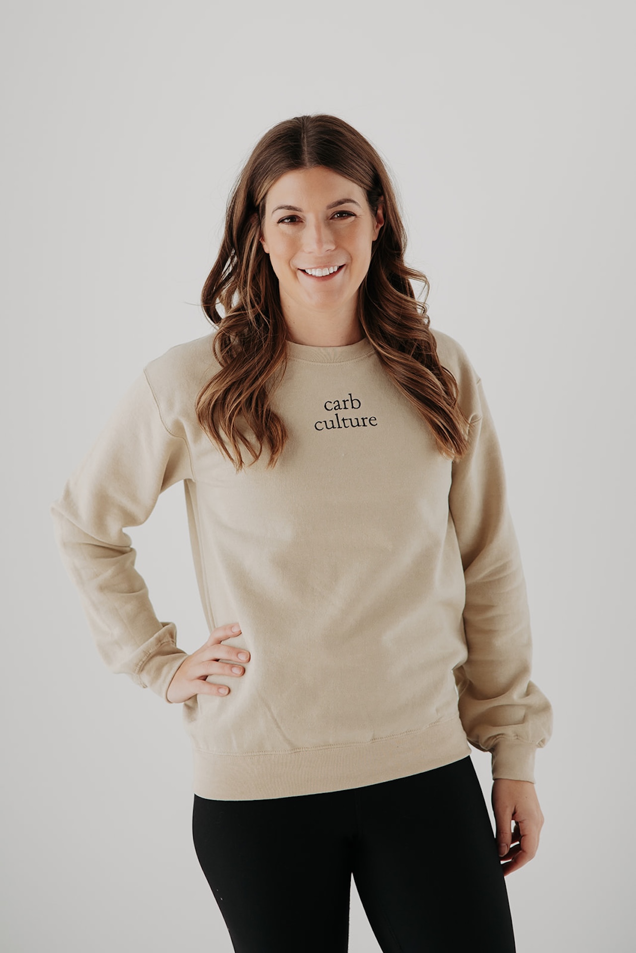 Carb Culture Crewneck Sweatshirt (Embroidery) product thumbnail image