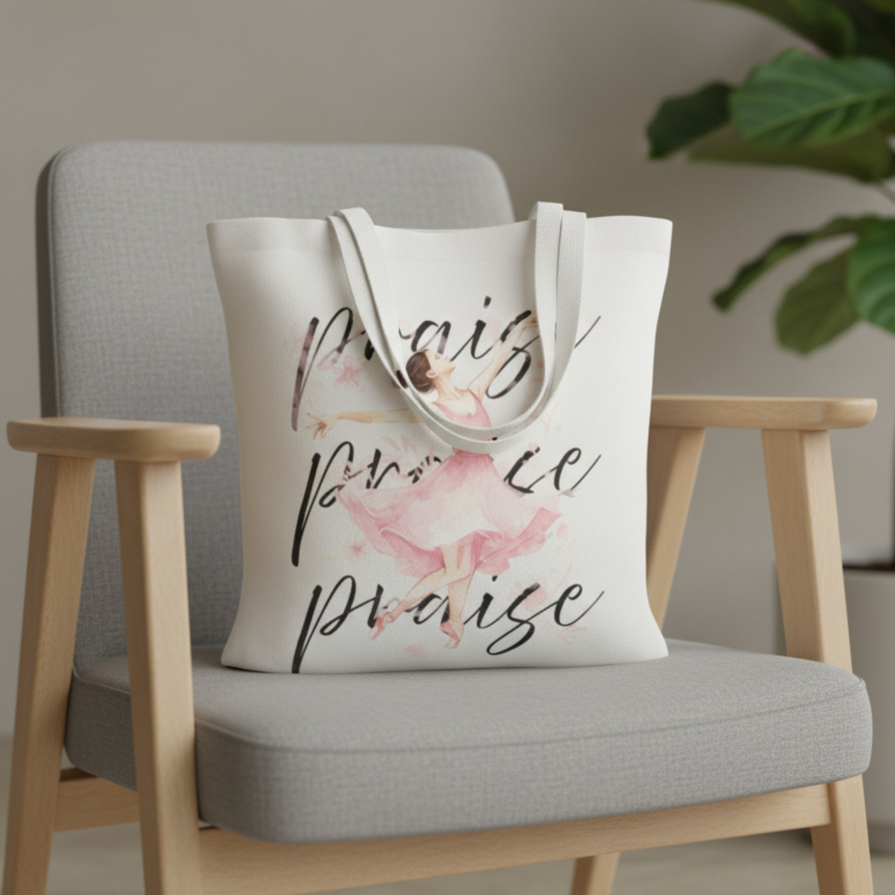 Pink Dance Worship - Tote Bag