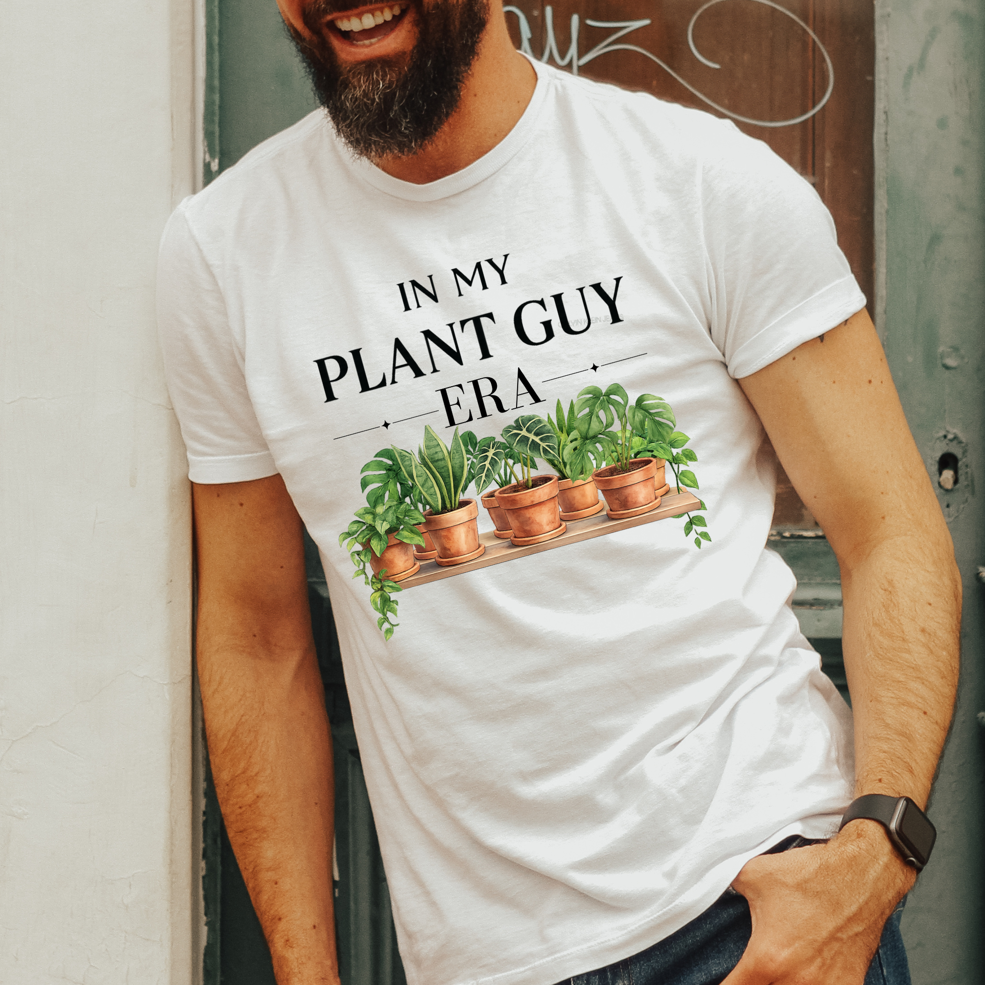 Men’s White Plant Lover Tee product thumbnail image Men’s White Plant Lover Tee product thumbnail image
