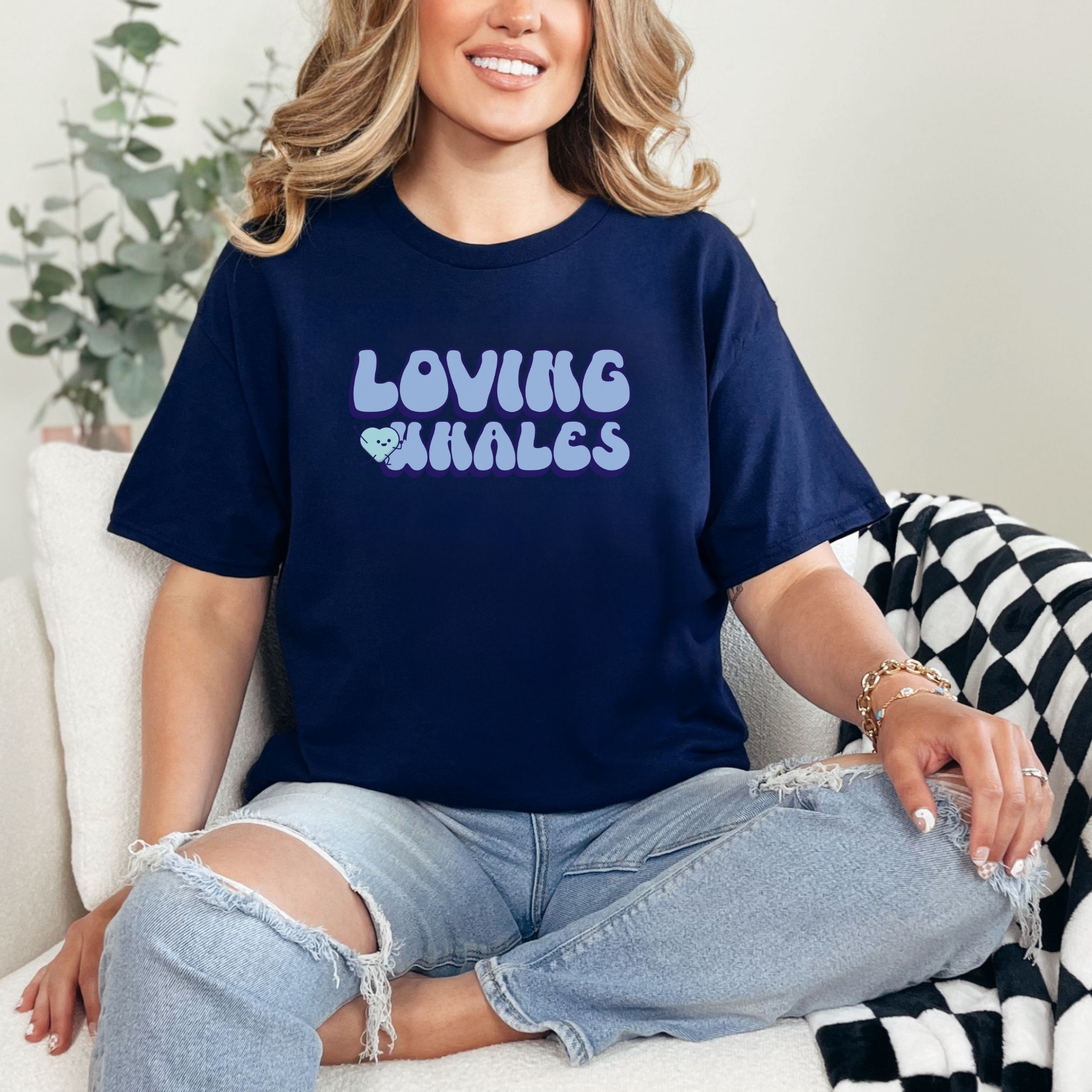 Funny Whale T-Shirt For Whales Lovers Loving Whales Unisex Heavy Cotton Tee product thumbnail image Funny Whale T-Shirt For Whales Lovers Loving Whales Unisex Heavy Cotton Tee product thumbnail image