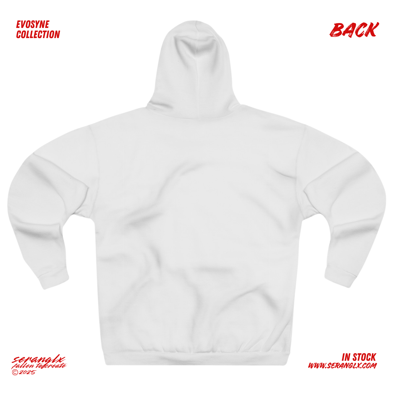 Inspirational Streetwear Hoodie "Inspired By The Fear Of Being Average" - Streetwear Pullover White Unisex product thumbnail image Inspirational Streetwear Hoodie "Inspired By The Fear Of Being Average" - Streetwear Pullover White Unisex product thumbnail image
