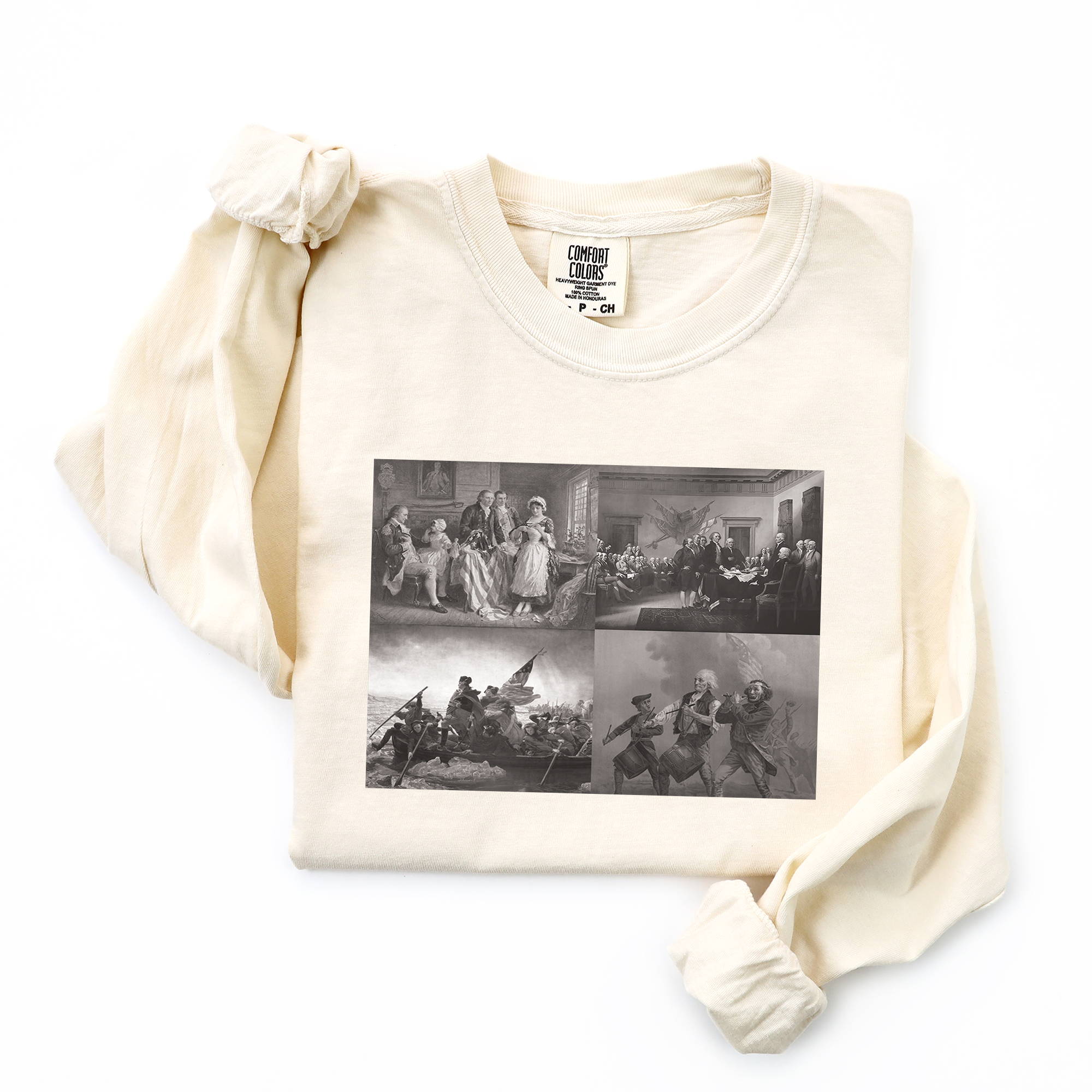 Revolutionary Legacy Montage Long Sleeve Tee Revolutionary Legacy Montage Long Sleeve Tee