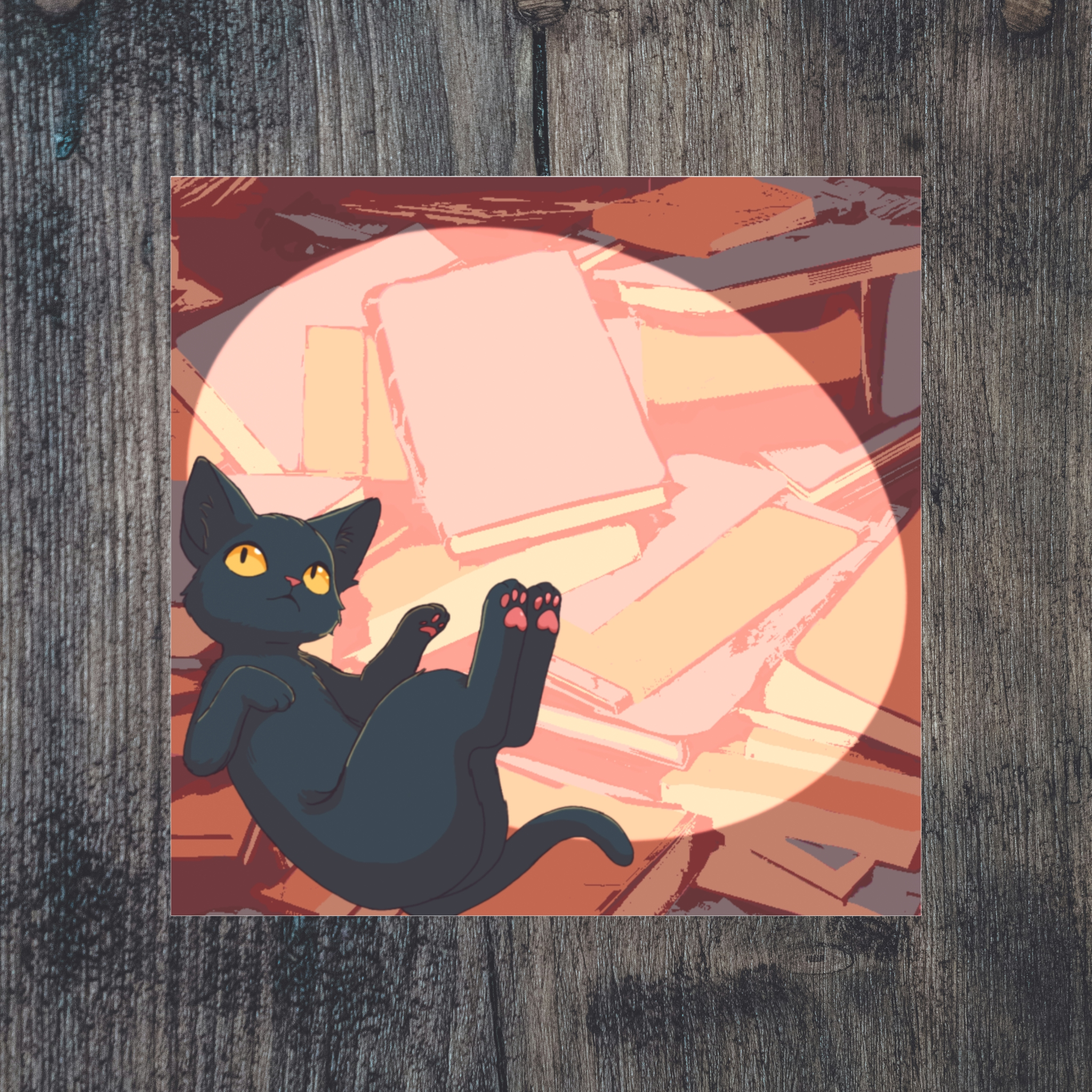 "Library Cat" Post-it® Note Pads product thumbnail image