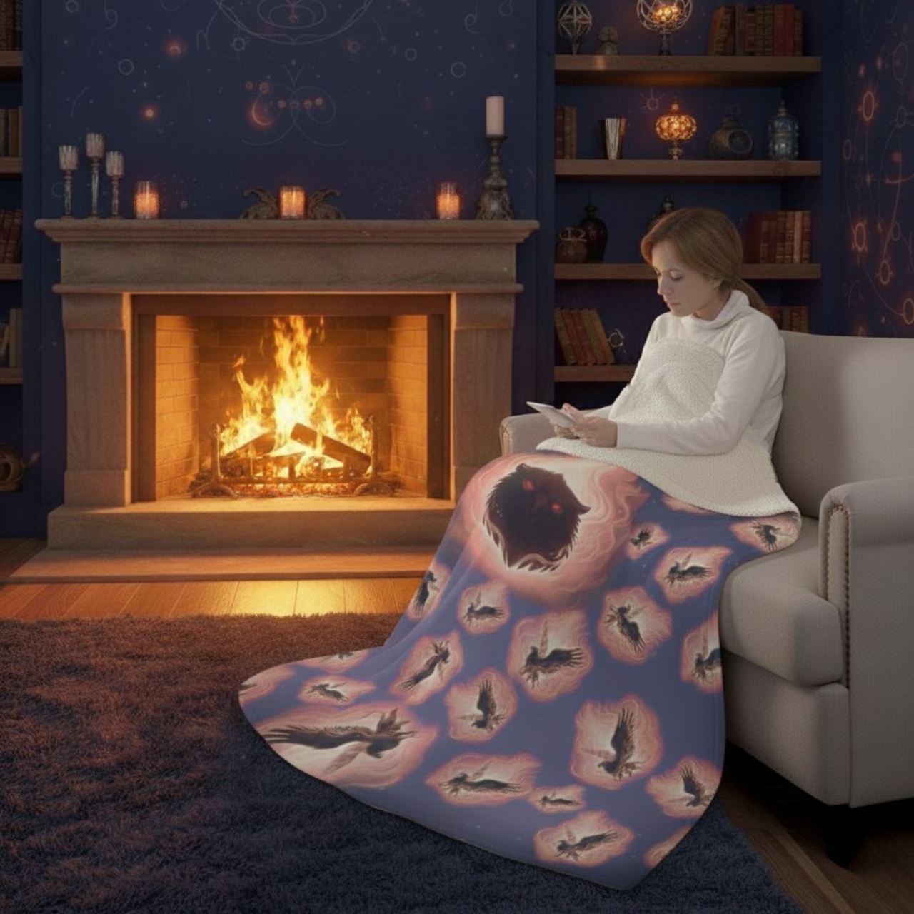 Cinderwing - Sherpa Blanket Cinderwing - Sherpa Blanket