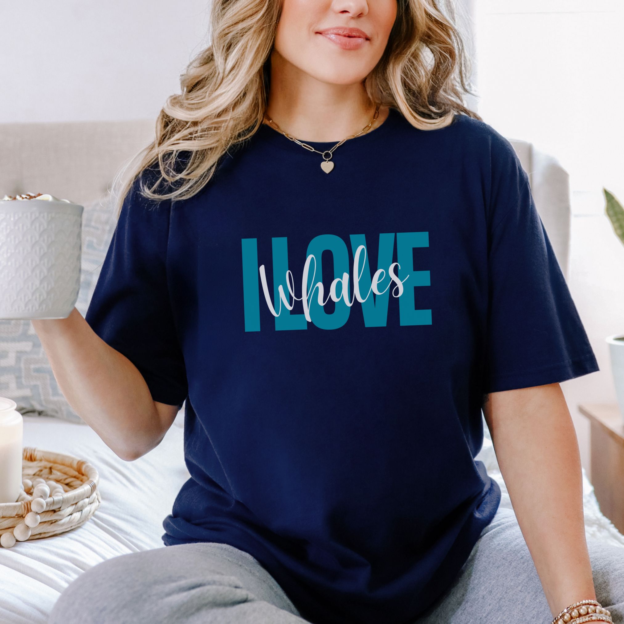 Whale Lovers Tee product thumbnail image Whale Lovers Tee product thumbnail image