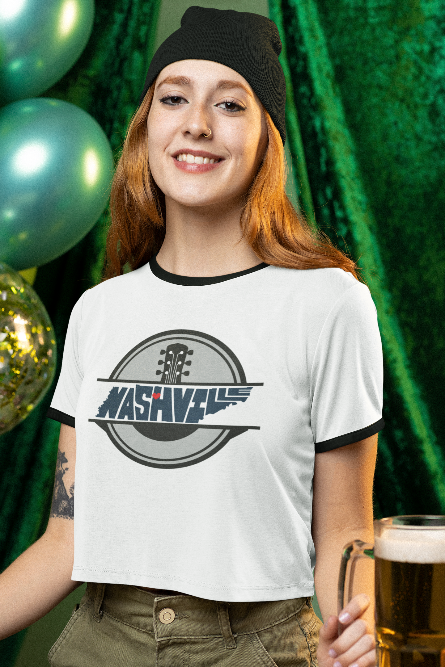 Retro Nashville Tennessee Ringer T-Shirt, Personalized Retro Music Tee, Gift for Musicians, Concert Apparel, Nashville Music City T-Shirt product thumbnail image Retro Nashville Tennessee Ringer T-Shirt, Personalized Retro Music Tee, Gift for Musicians, Concert Apparel, Nashville Music City T-Shirt product thumbnail image