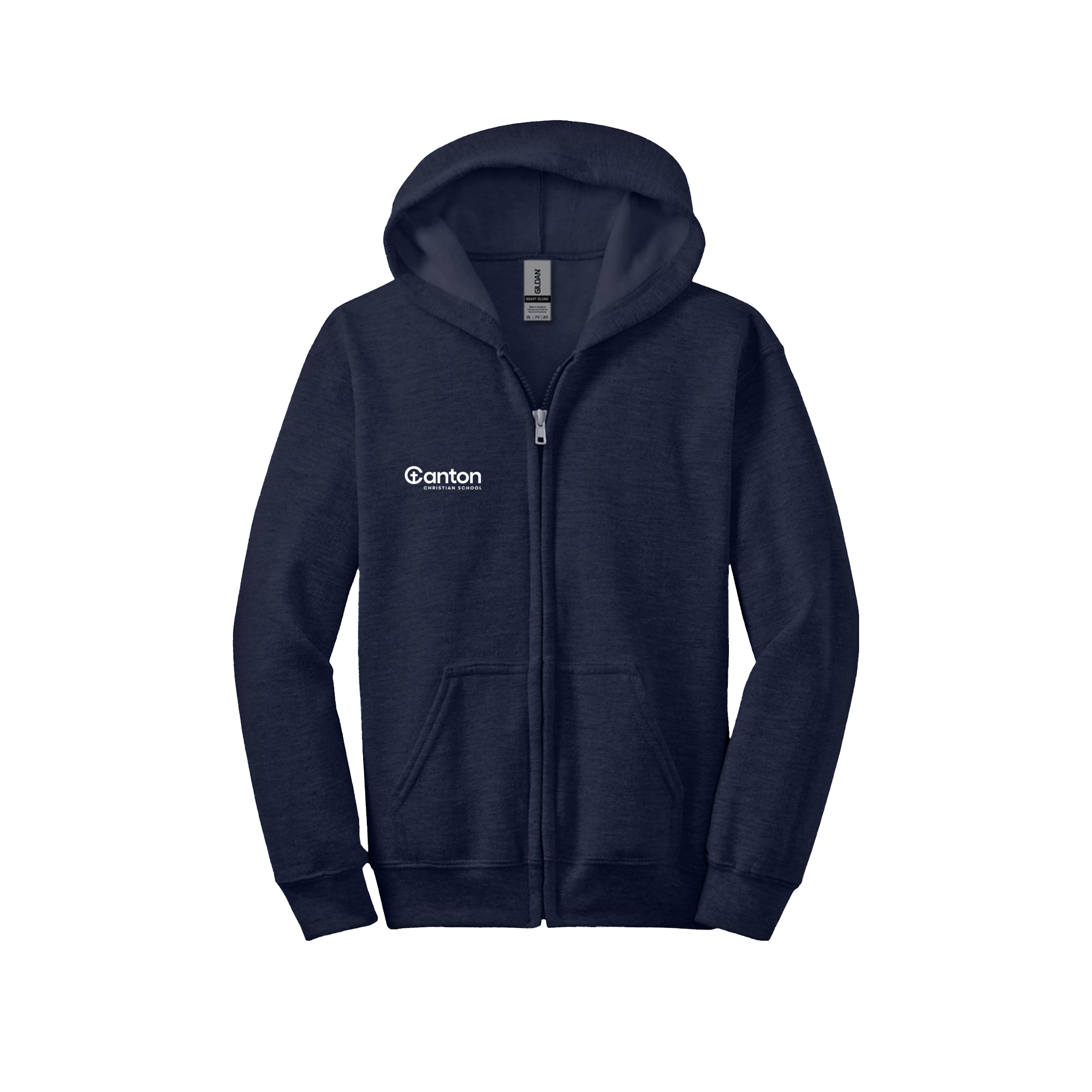 Youth Heavy Blend Zipped Hoodie Youth Heavy Blend Zipped Hoodie