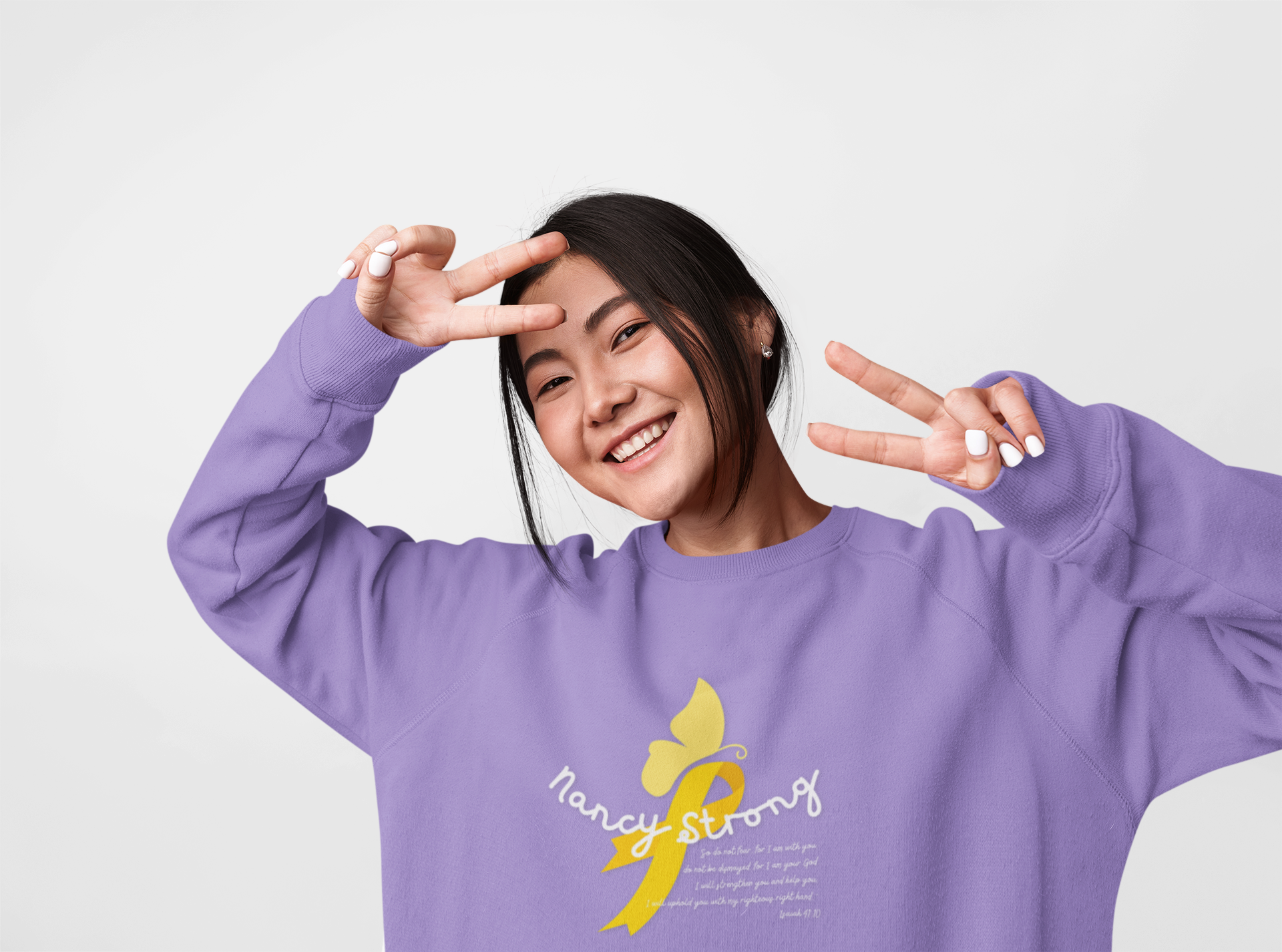 Nancy Strong Crewneck product thumbnail image Nancy Strong Crewneck product thumbnail image