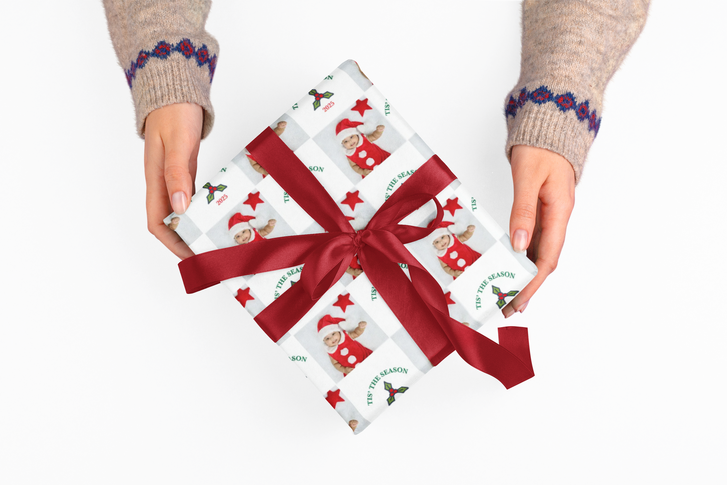 Tis The Season Holiday Photo Wrapping Paper product thumbnail image Tis The Season Holiday Photo Wrapping Paper product thumbnail image