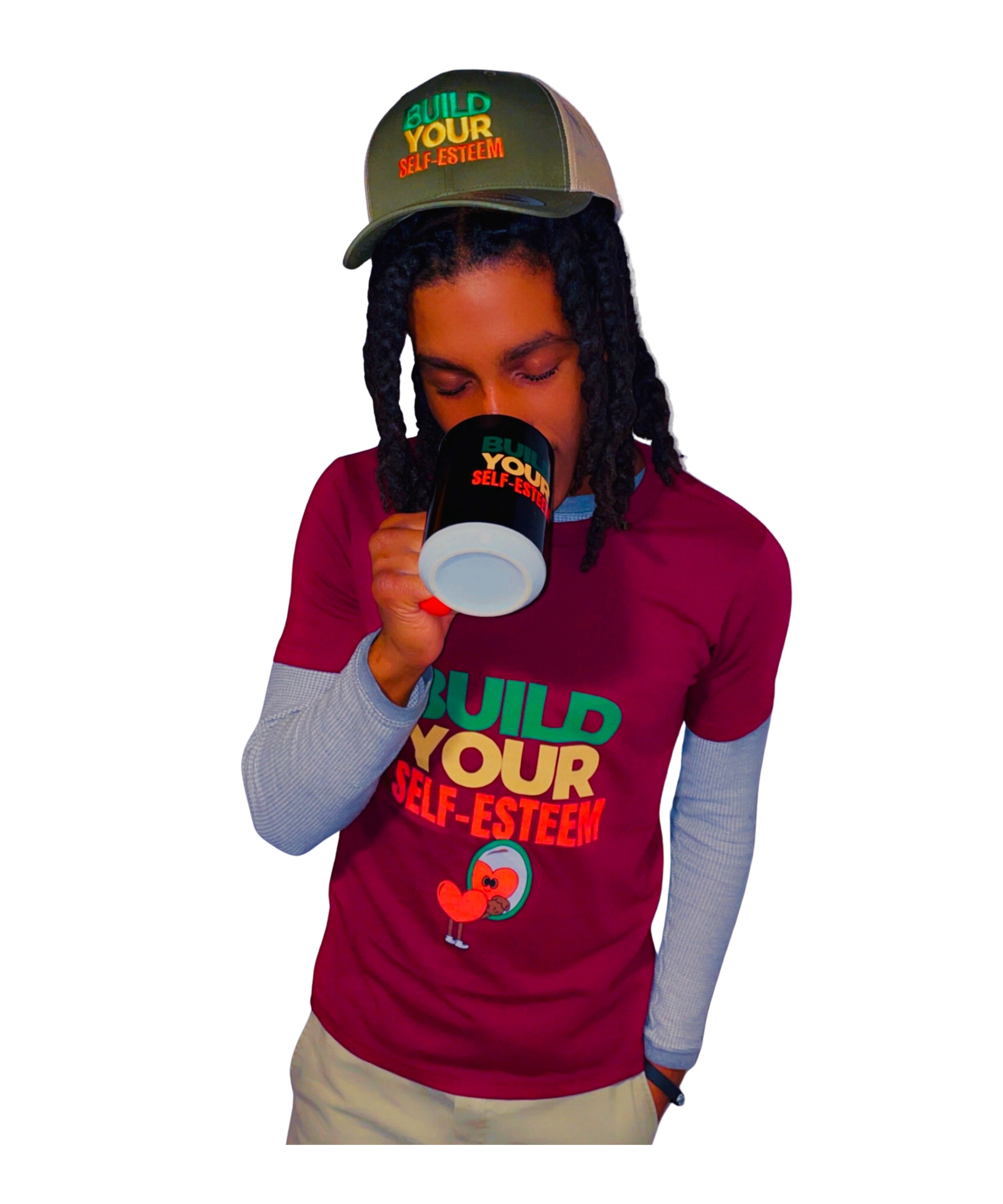 Self-Esteem Accent Coffee Mug - Inspirational Gift for Motivation, Self-Care, Home Decor, Office Supplies, Unique Coffee Lover product thumbnail image Self-Esteem Accent Coffee Mug - Inspirational Gift for Motivation, Self-Care, Home Decor, Office Supplies, Unique Coffee Lover product thumbnail image