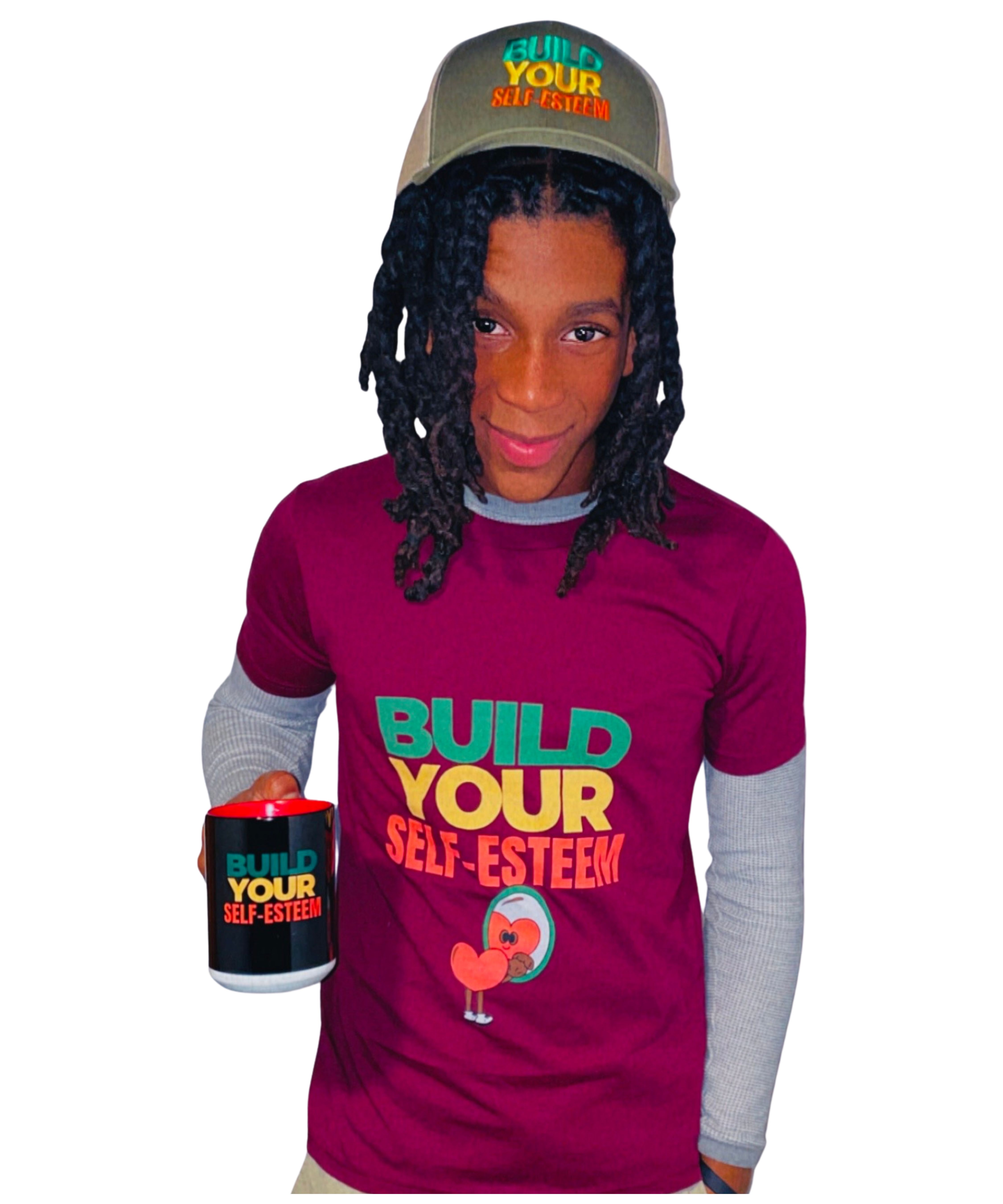 Youth Self-Esteem Tee™ — Positive Vibes Shirt