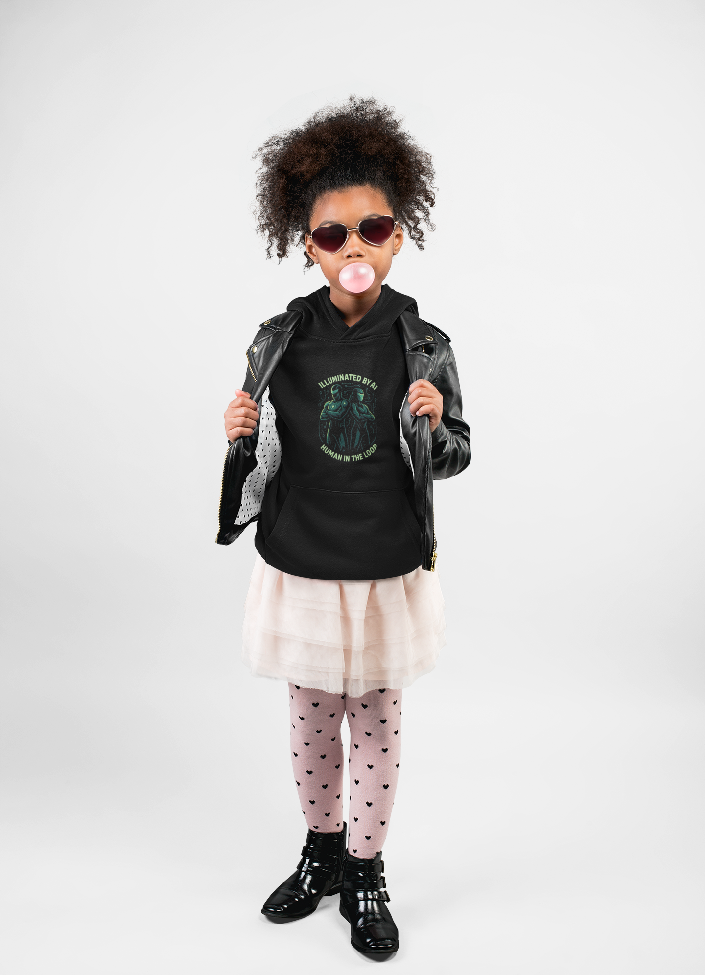 Prompt Club: — Human In The Loop Customizable Hoodie AI Streetwear product thumbnail image Prompt Club: — Human In The Loop Customizable Hoodie AI Streetwear product thumbnail image