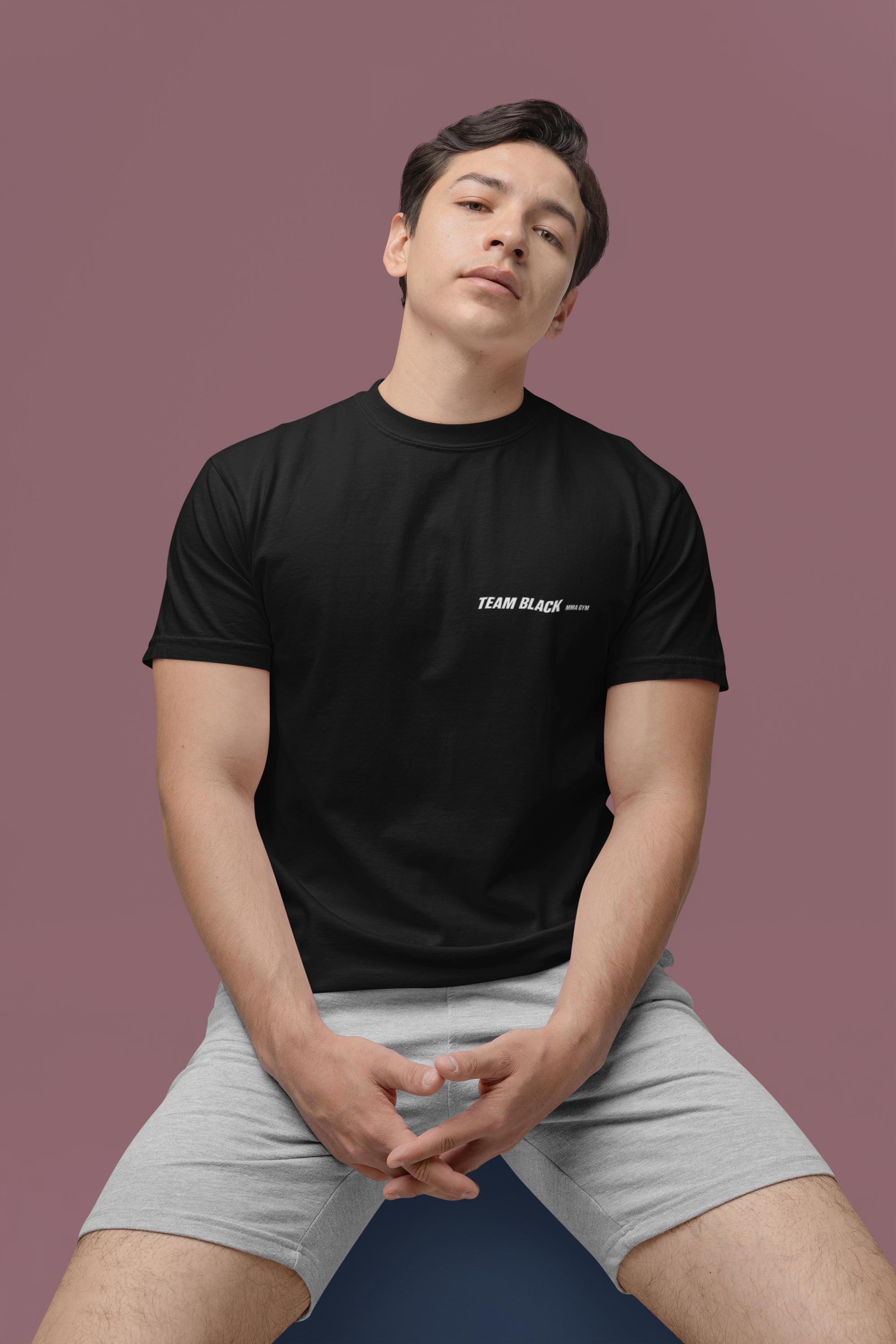 Jinx Manhwa Team Black T-Shirt | Joo Jaekyung Kim Dan BL Merch | Yaoi Manhwa Shirt  product thumbnail image