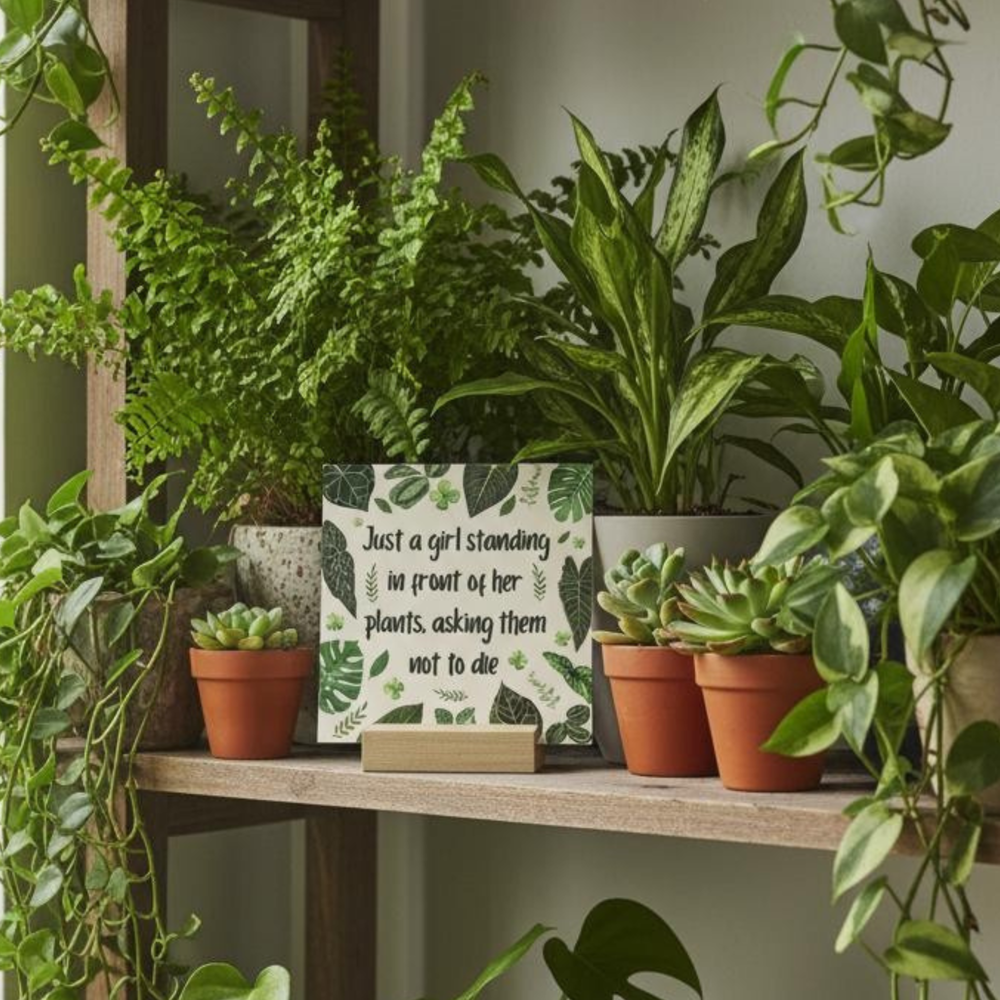 Gallery Board - “Botanical Moment” Oak Stand Desk or Shelf Display product thumbnail image Gallery Board - “Botanical Moment” Oak Stand Desk or Shelf Display product thumbnail image