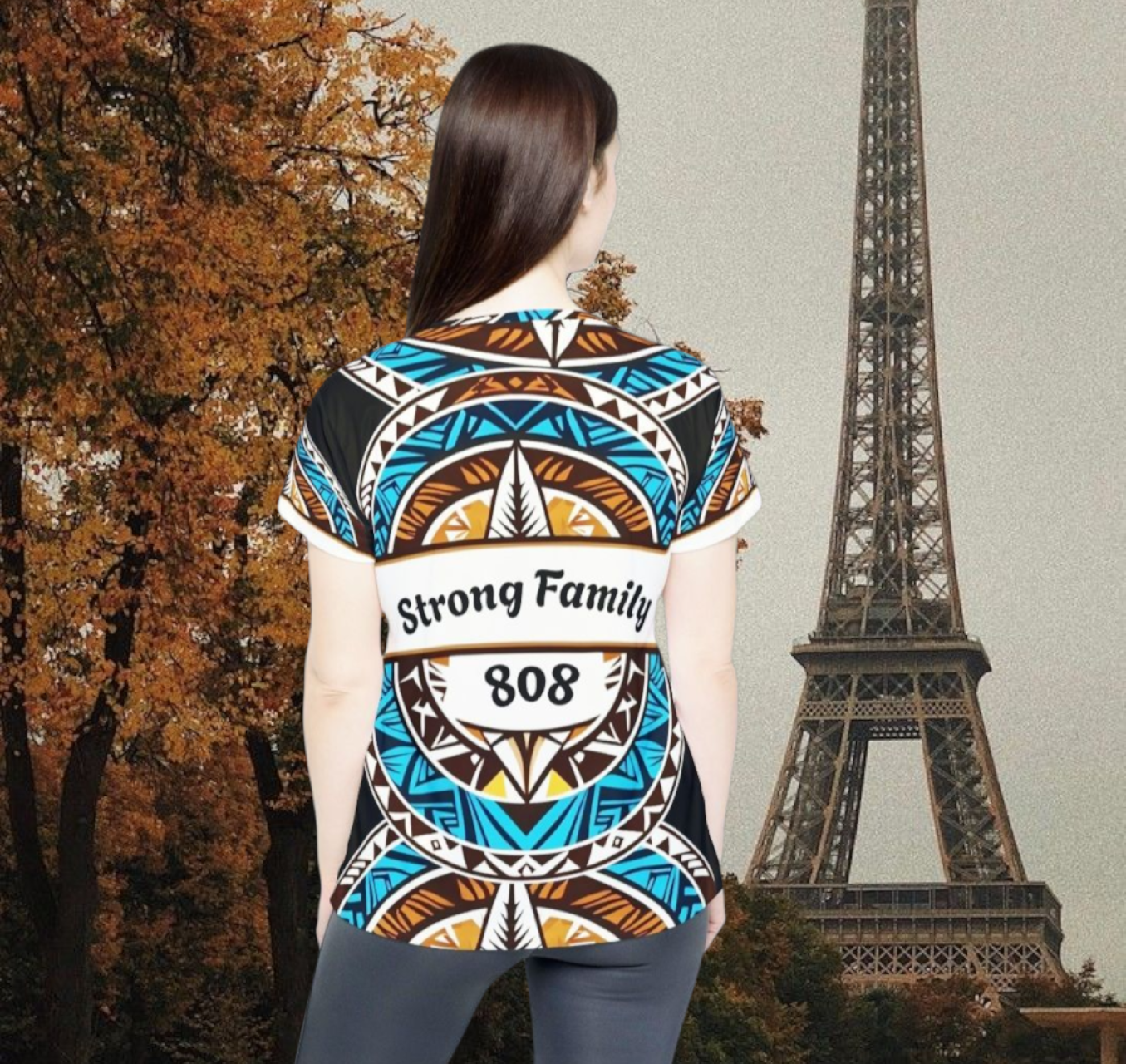 Tribal Print Women's Shirt product thumbnail image