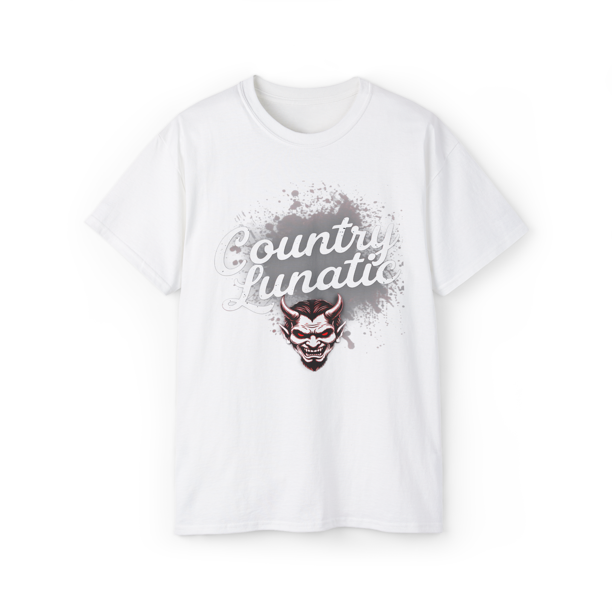 Country Lunatic "The White Devil" Graphic Tee product thumbnail image