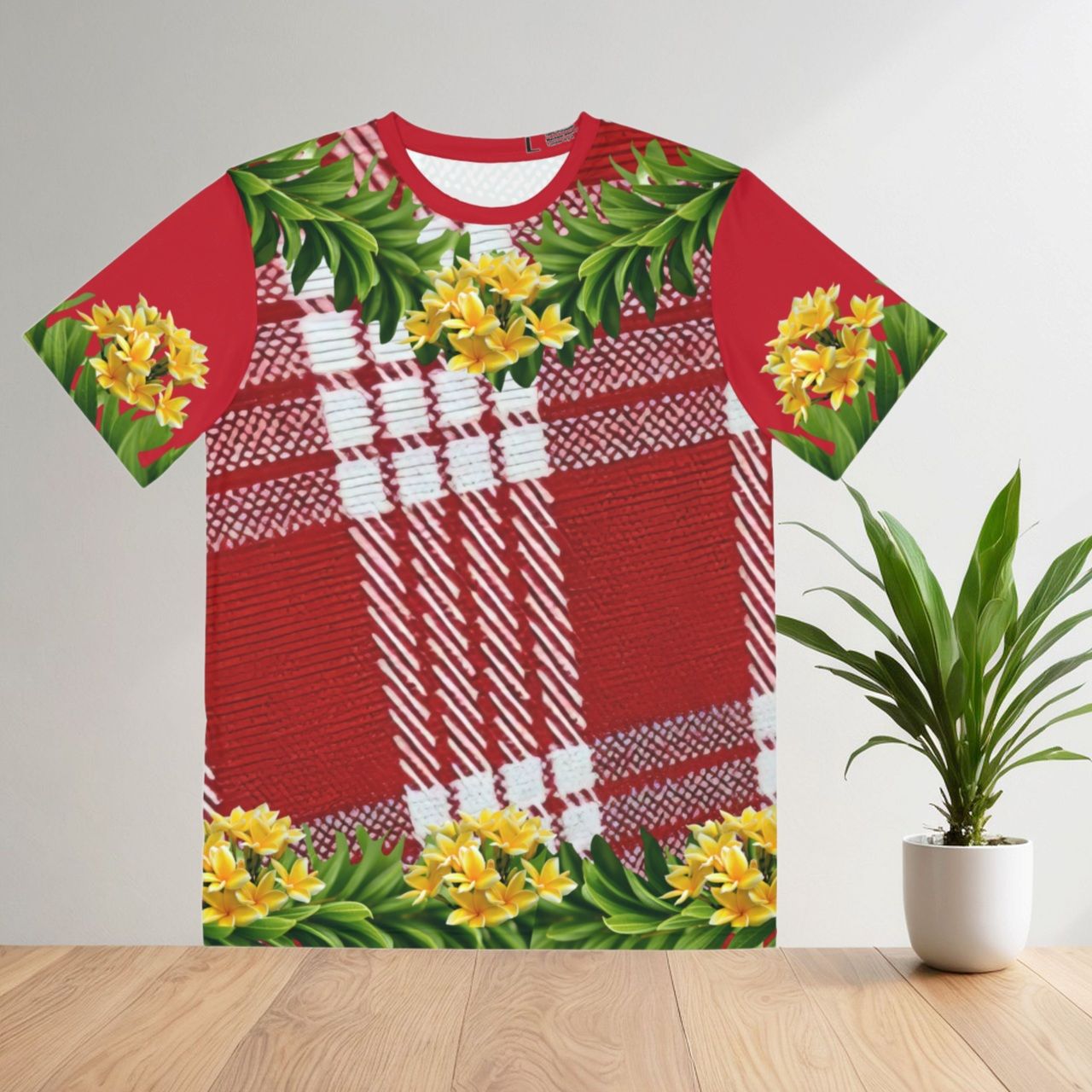 Palaka Plumeria Tee  product thumbnail image