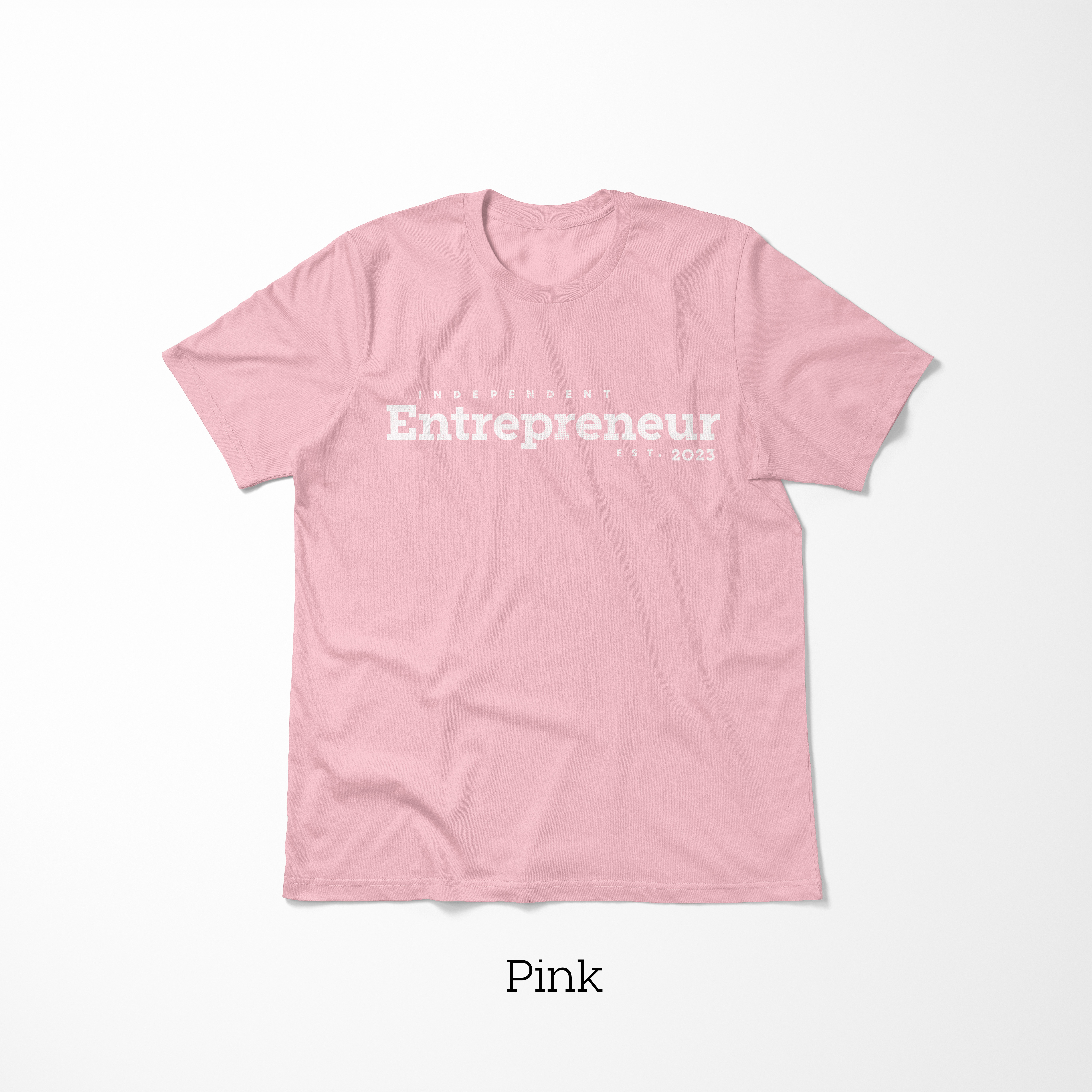 Entrepreneur T-Shirt (Unisex, Jersey Cotton, Bella Canvas, One Color Print, Add custom start year) product thumbnail image