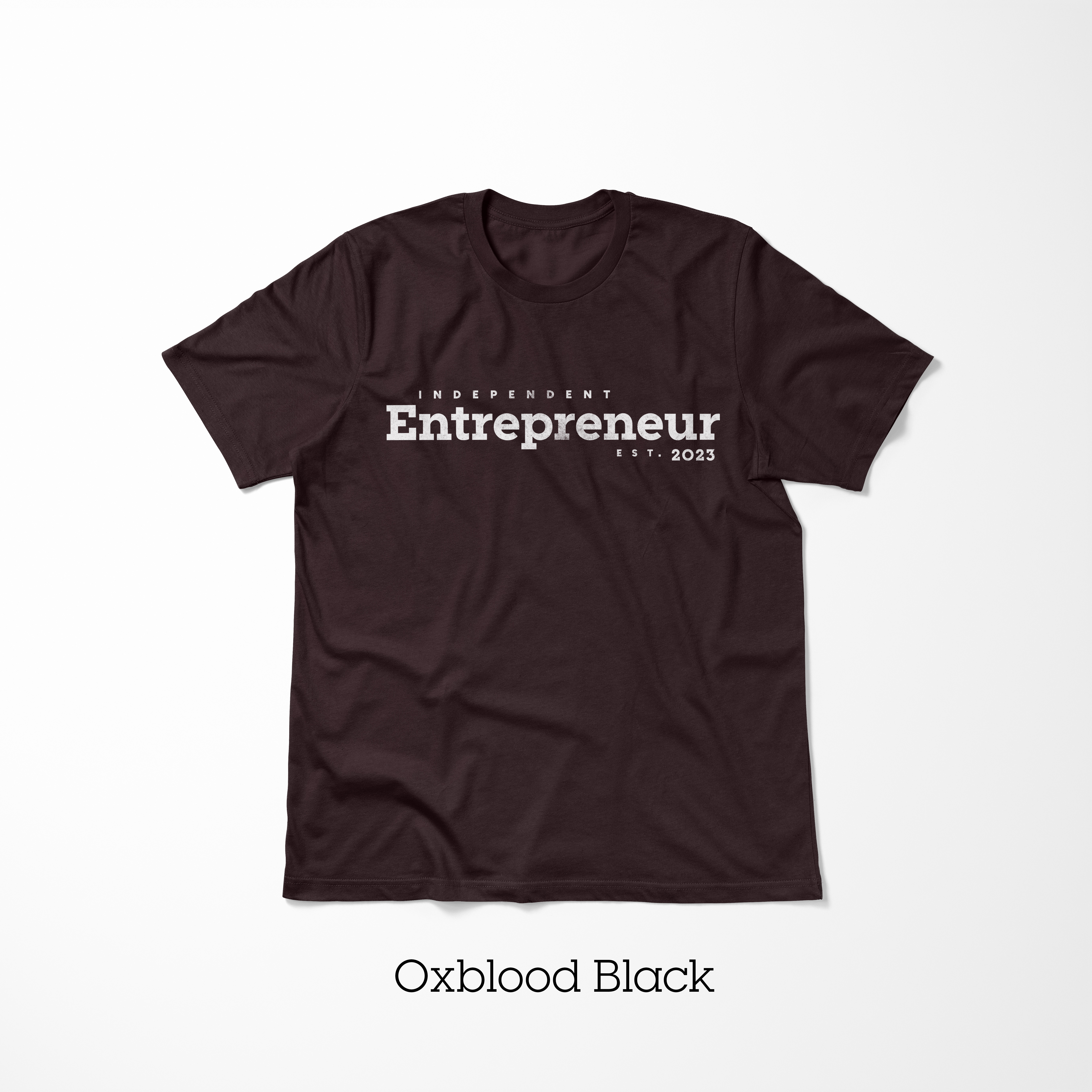 Entrepreneur T-Shirt (Unisex, Jersey Cotton, Bella Canvas, One Color Print, Add custom start year) product thumbnail image Entrepreneur T-Shirt (Unisex, Jersey Cotton, Bella Canvas, One Color Print, Add custom start year) product thumbnail image