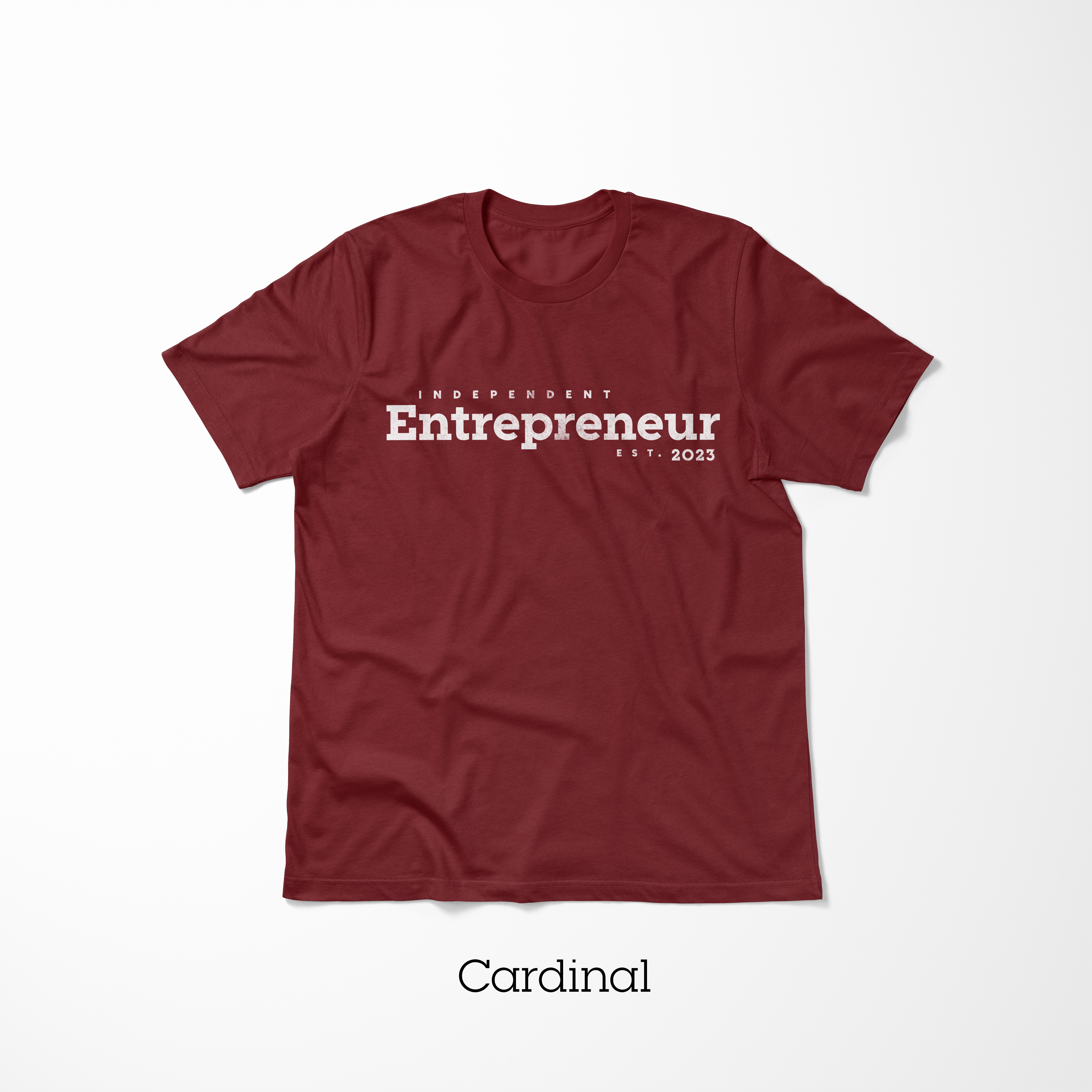 Entrepreneur T-Shirt (Unisex, Jersey Cotton, Bella Canvas, One Color Print, Add custom start year) product thumbnail image Entrepreneur T-Shirt (Unisex, Jersey Cotton, Bella Canvas, One Color Print, Add custom start year) product thumbnail image
