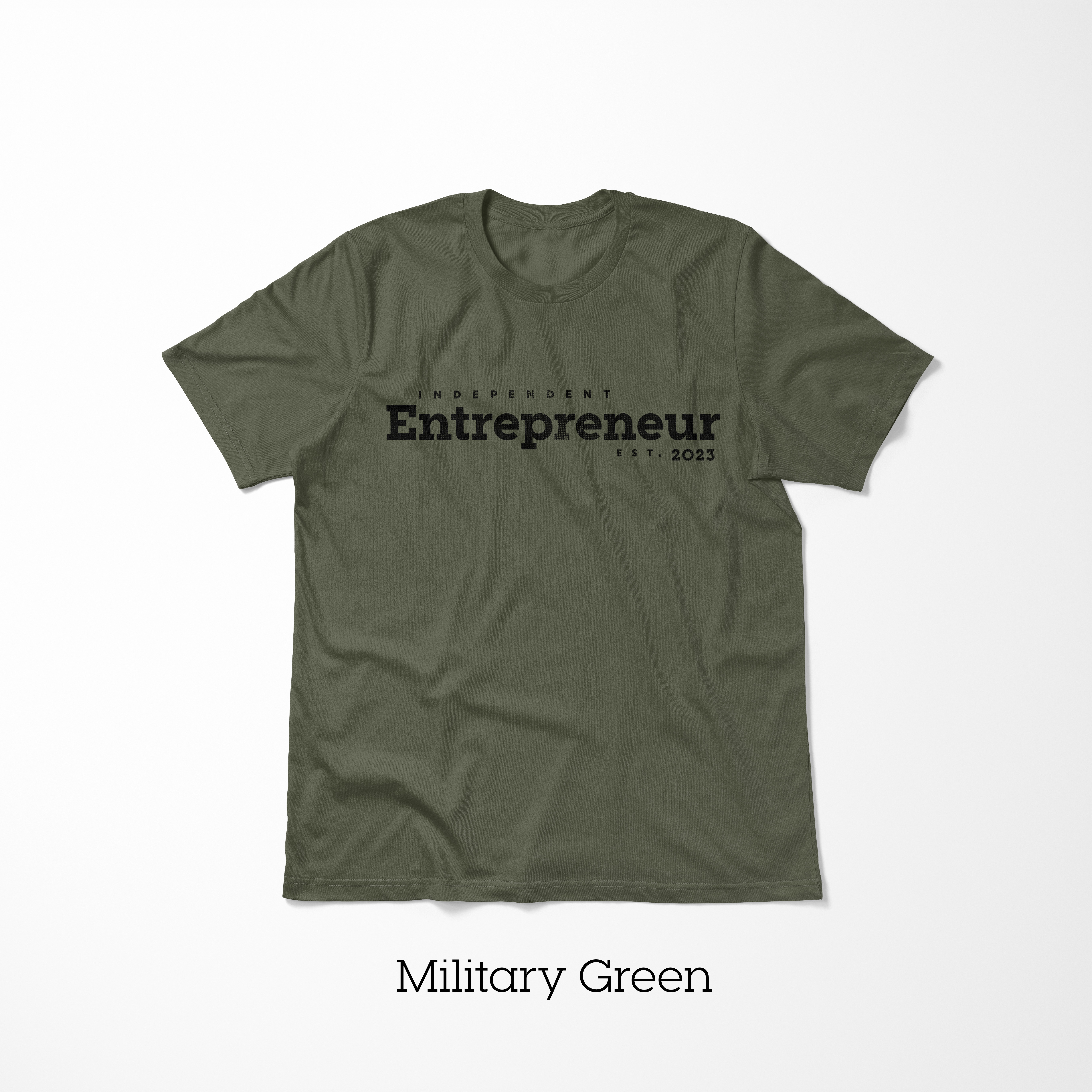 Entrepreneur T-Shirt (Unisex, Jersey Cotton, Bella Canvas, One Color Print, Add custom start year) product thumbnail image