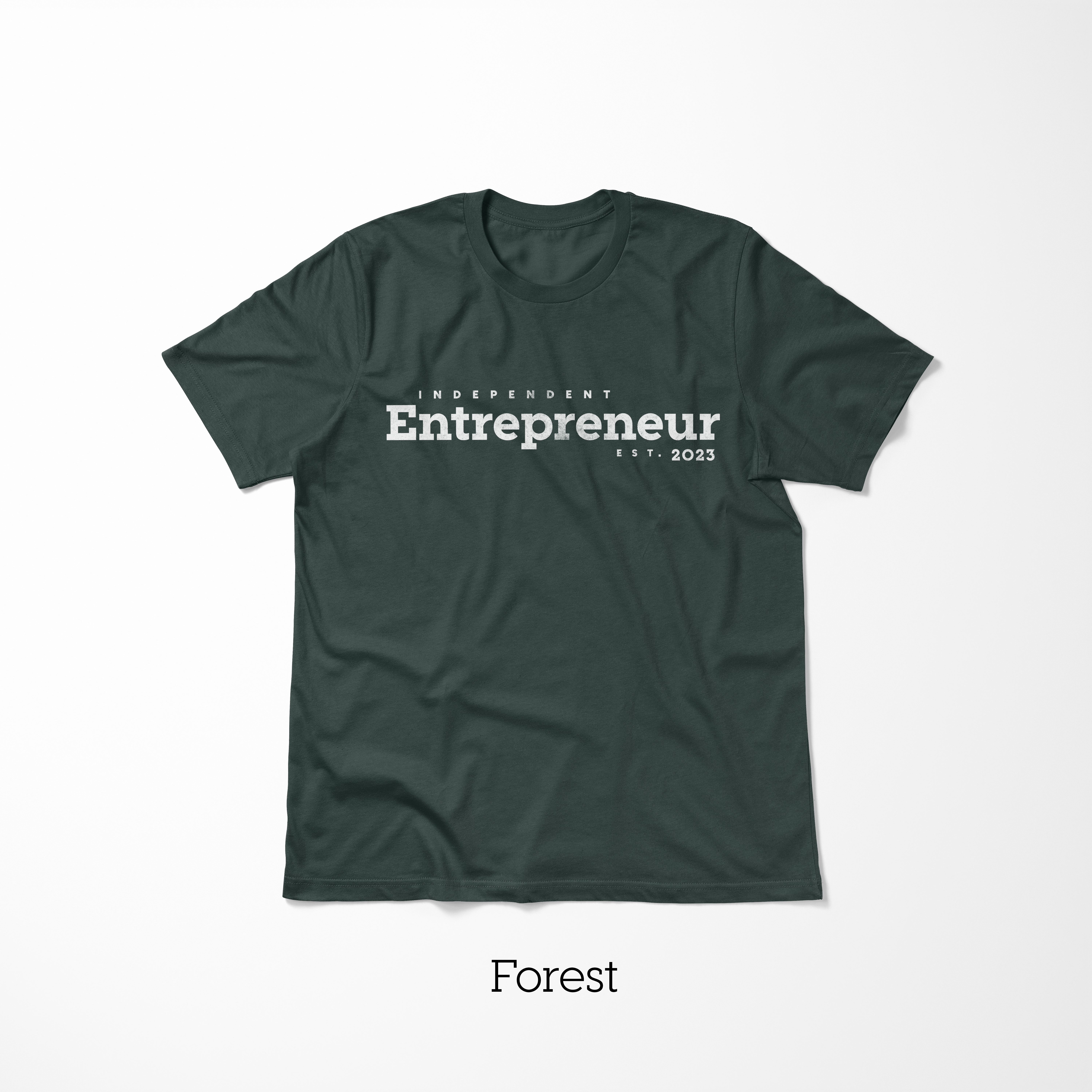 Entrepreneur T-Shirt (Unisex, Jersey Cotton, Bella Canvas, One Color Print, Add custom start year) product thumbnail image Entrepreneur T-Shirt (Unisex, Jersey Cotton, Bella Canvas, One Color Print, Add custom start year) product thumbnail image