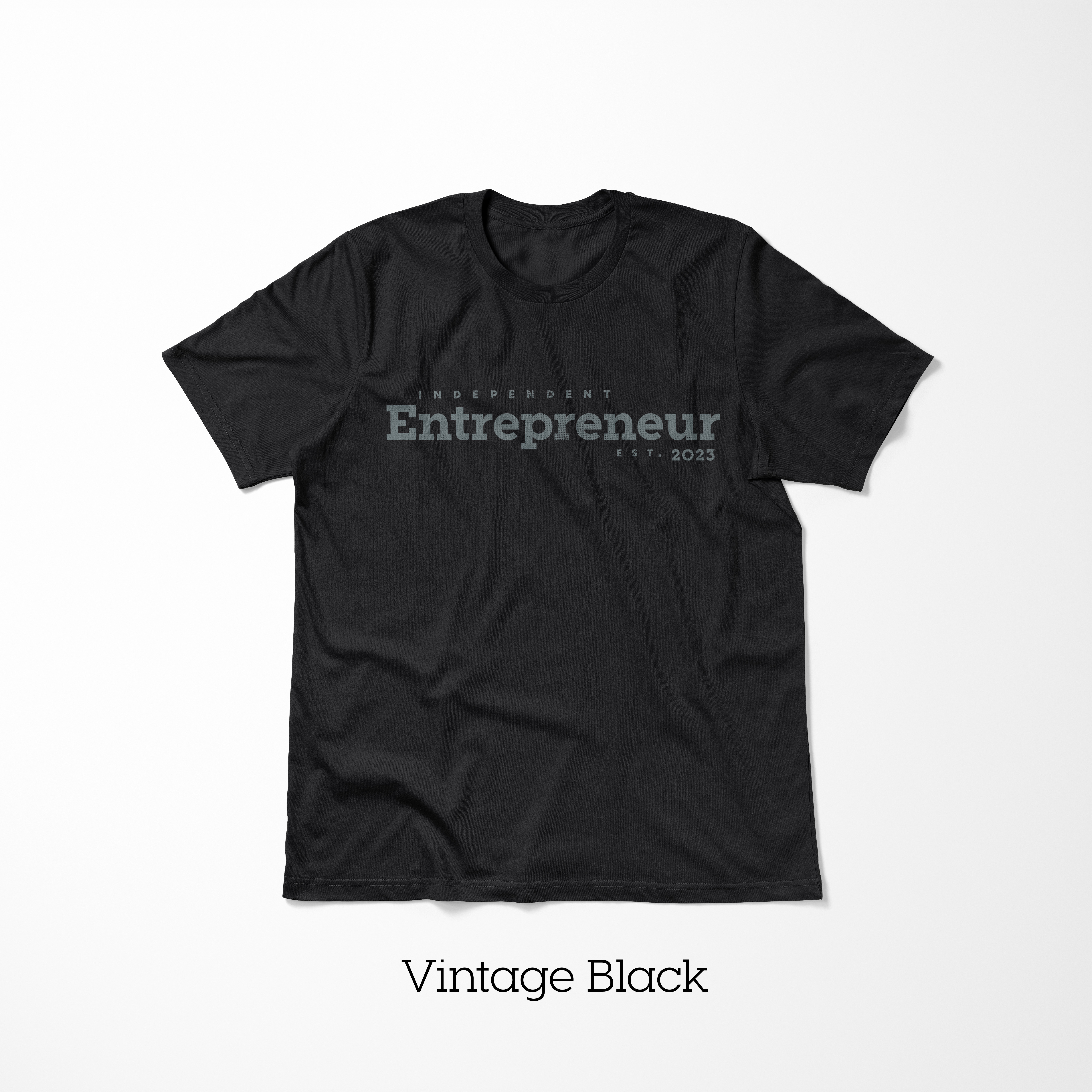 Entrepreneur T-Shirt (Unisex, Jersey Cotton, Bella Canvas, One Color Print, Add custom start year) product thumbnail image Entrepreneur T-Shirt (Unisex, Jersey Cotton, Bella Canvas, One Color Print, Add custom start year) product thumbnail image