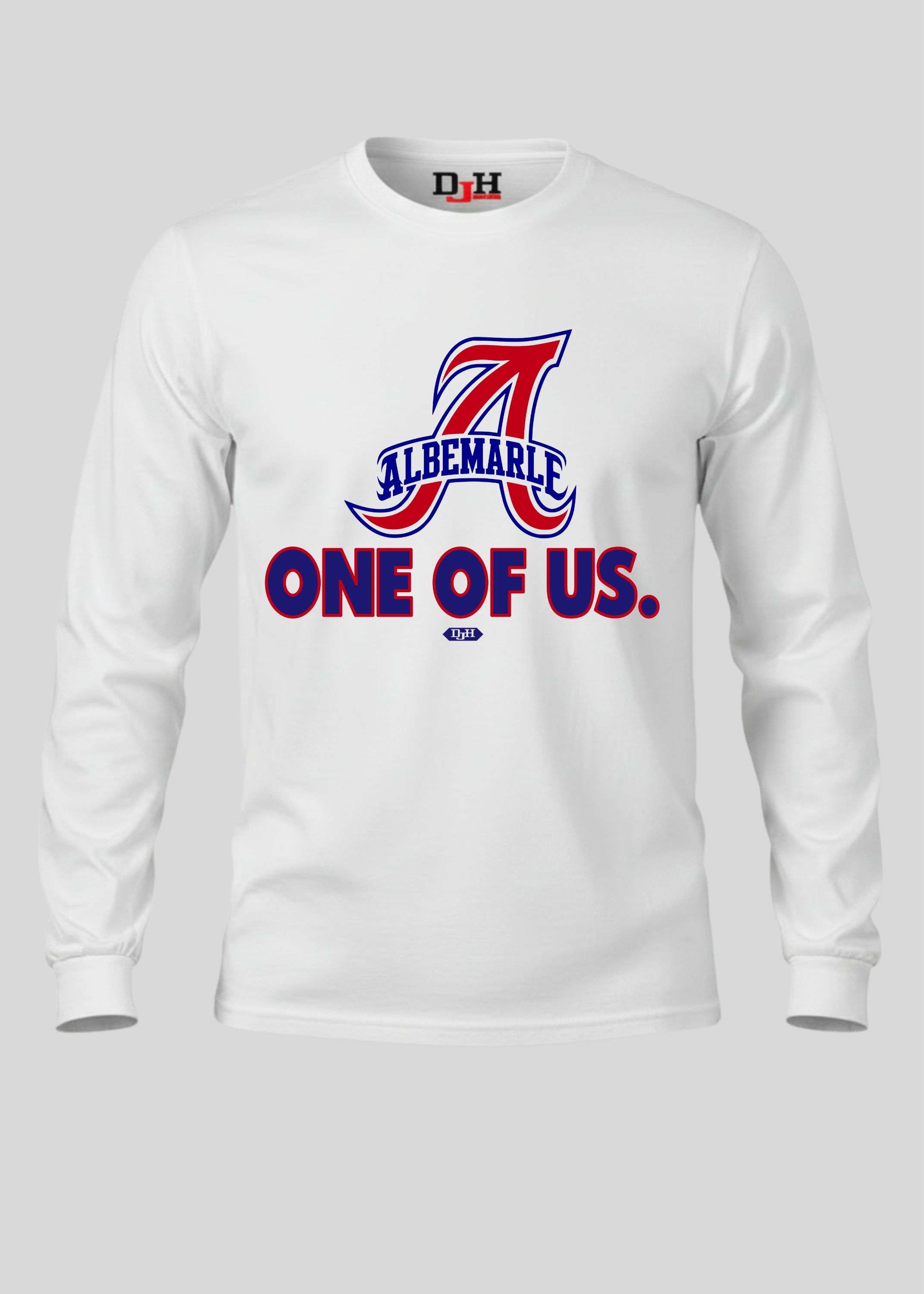 DJH APPAREL |Albemarle Patriots One Of Us Long Sleeve T-shirt product thumbnail image DJH APPAREL |Albemarle Patriots One Of Us Long Sleeve T-shirt product thumbnail image