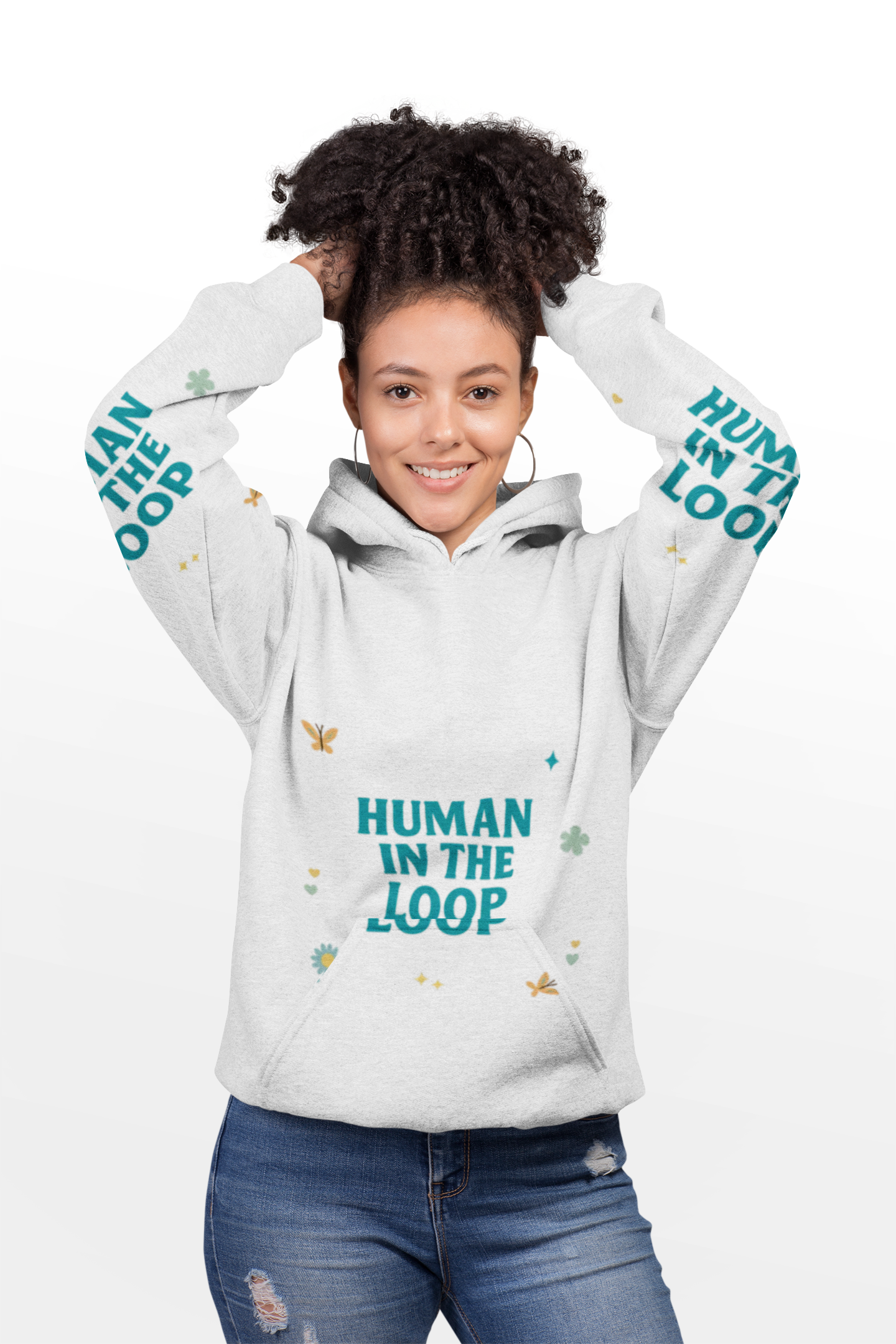 I’m Not Lagging… I’m Protecting My Peace, Personalized Empowerment Graphic Hoodie product thumbnail image