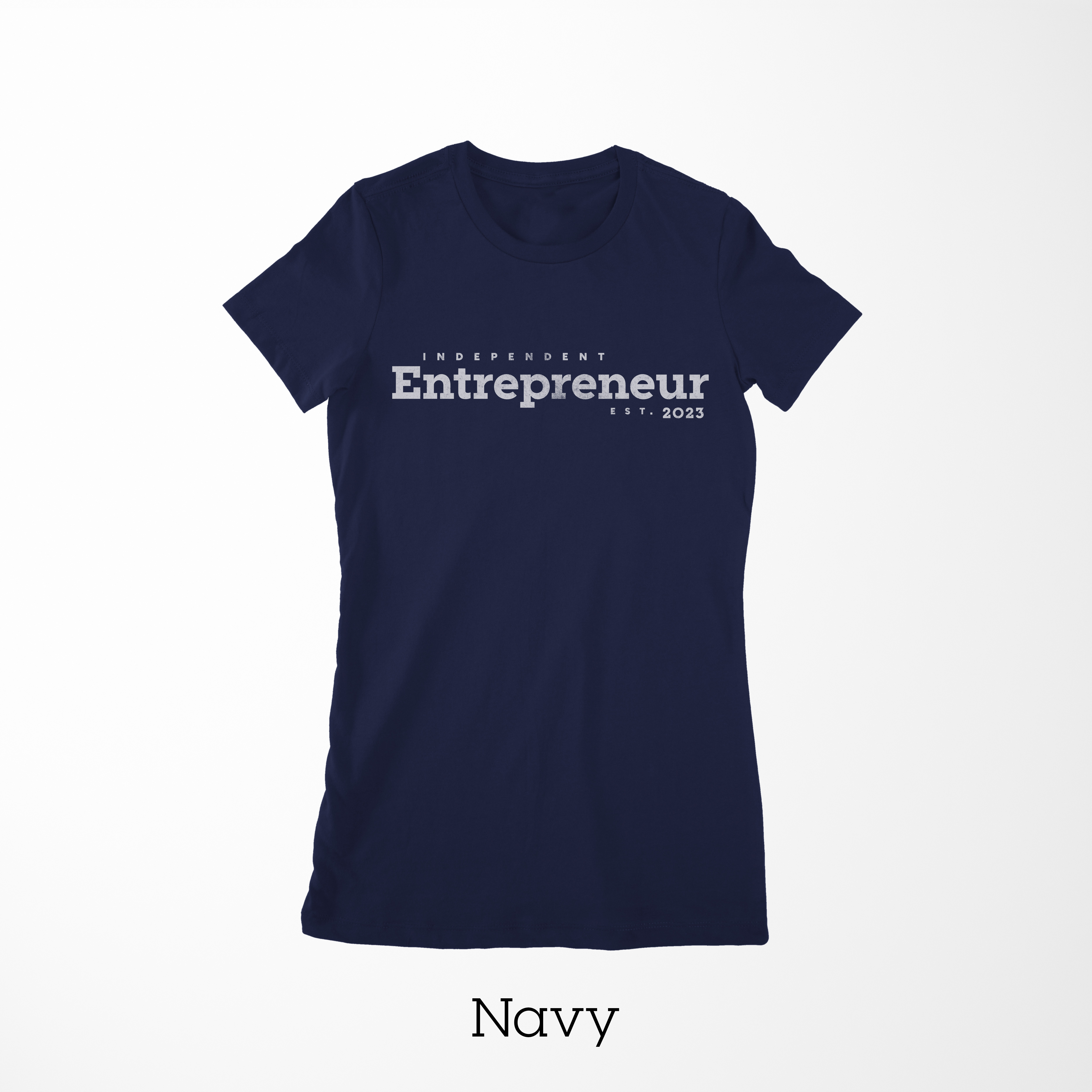 Entrepreneur T-Shirt (Women's Cut, Jersey Cotton, Bella Canvas, One Color Print, Add custom start year) product thumbnail image Entrepreneur T-Shirt (Women's Cut, Jersey Cotton, Bella Canvas, One Color Print, Add custom start year) product thumbnail image