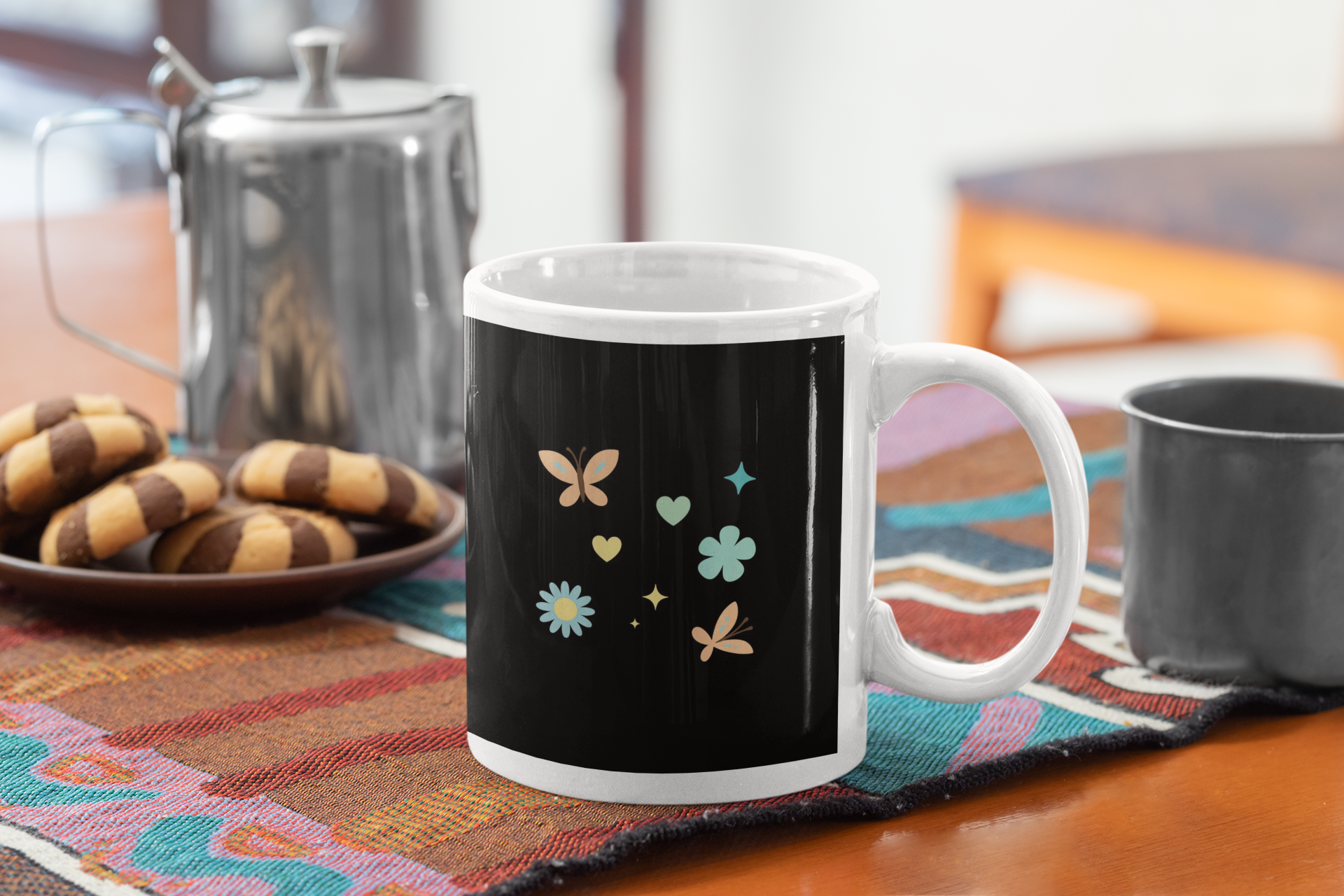 Floral Butterfly Makeup Bag — Cute Travel Cosmetic Pouch product thumbnail image