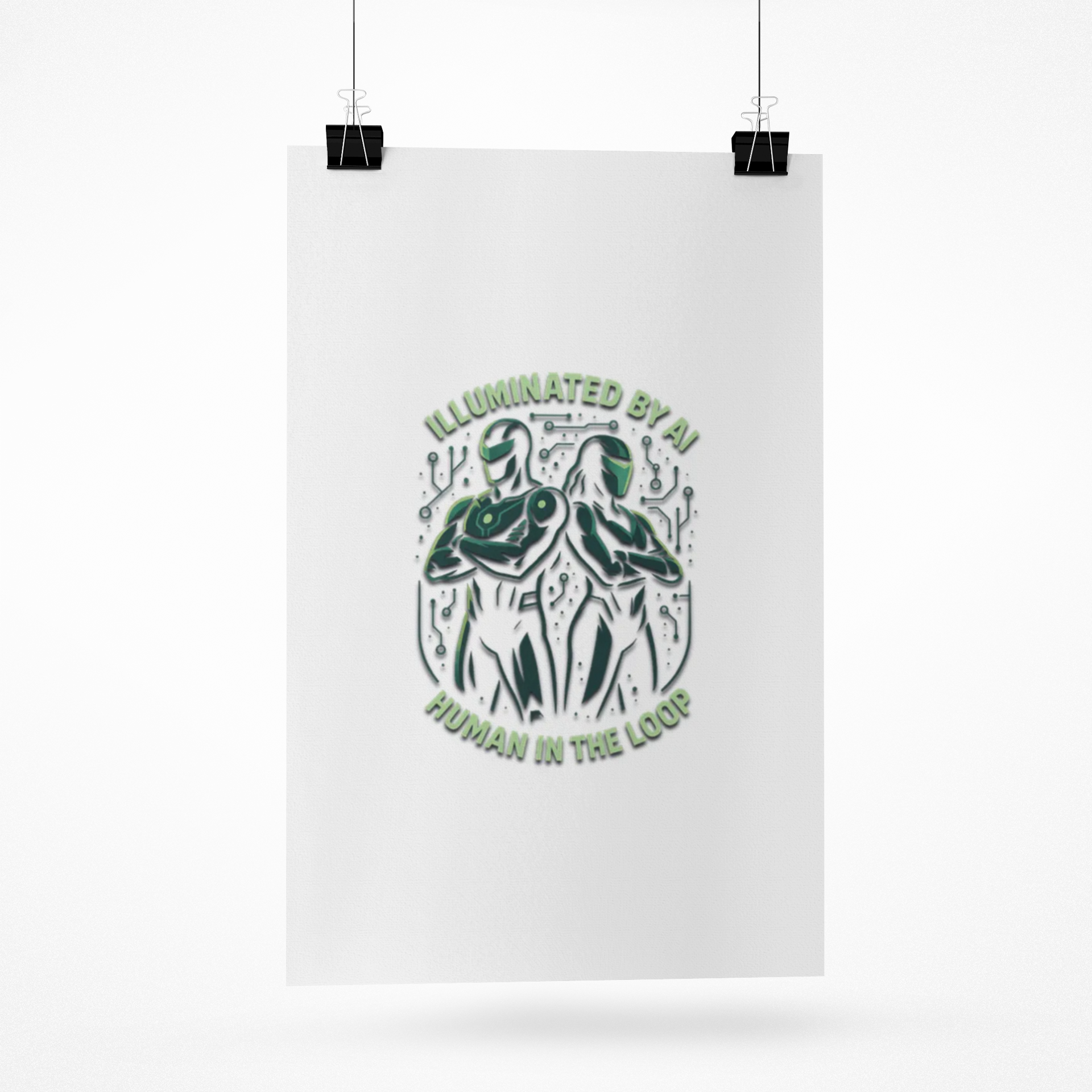 Stainless Steel Travel Mug — 'Illuminated by a Human in the Loop' Alien Artwork product thumbnail image Stainless Steel Travel Mug — 'Illuminated by a Human in the Loop' Alien Artwork product thumbnail image