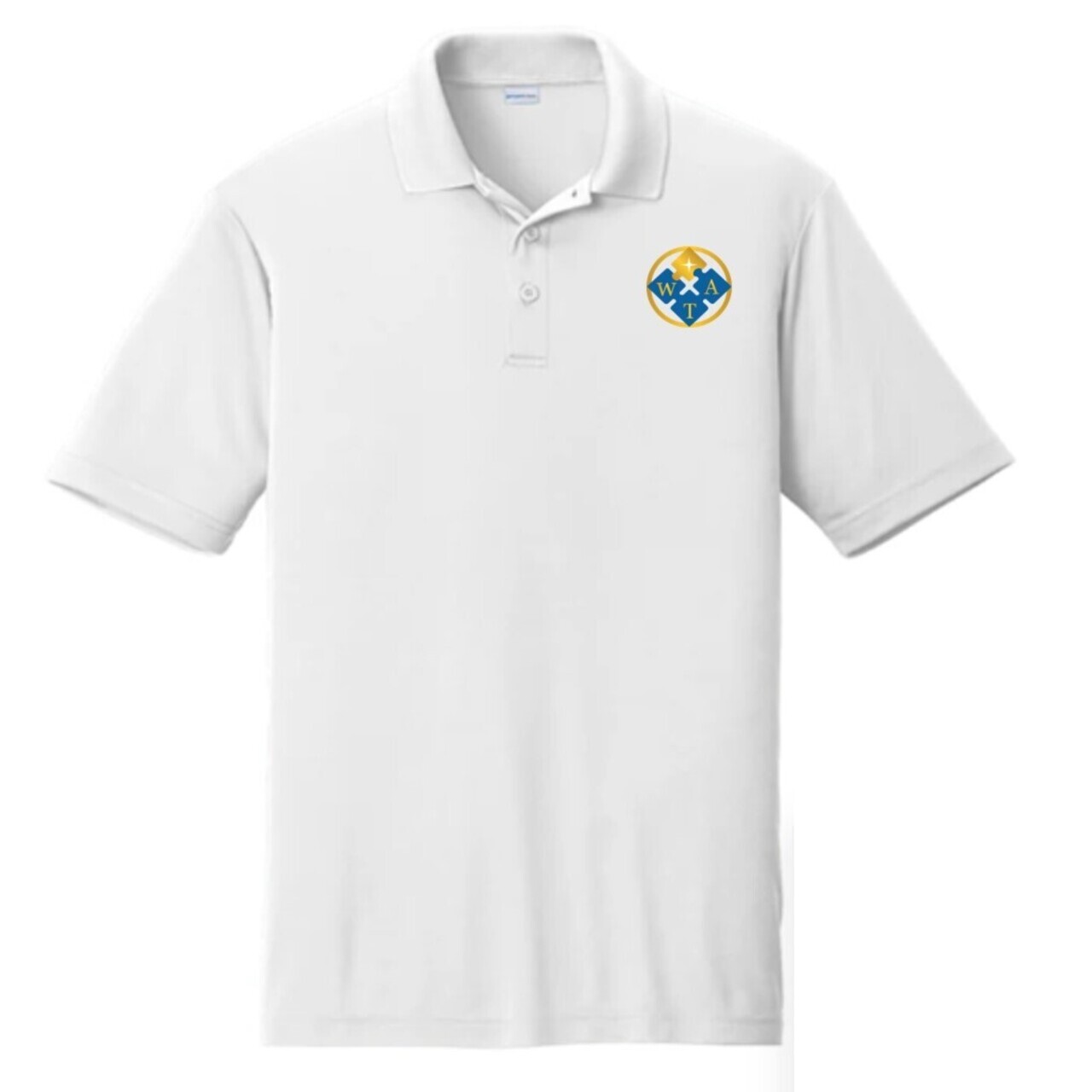 Unisex Sport-Tek PosiCharge Competitor Polo - Embroidered Circle Patch Unisex Sport-Tek PosiCharge Competitor Polo - Embroidered Circle Patch