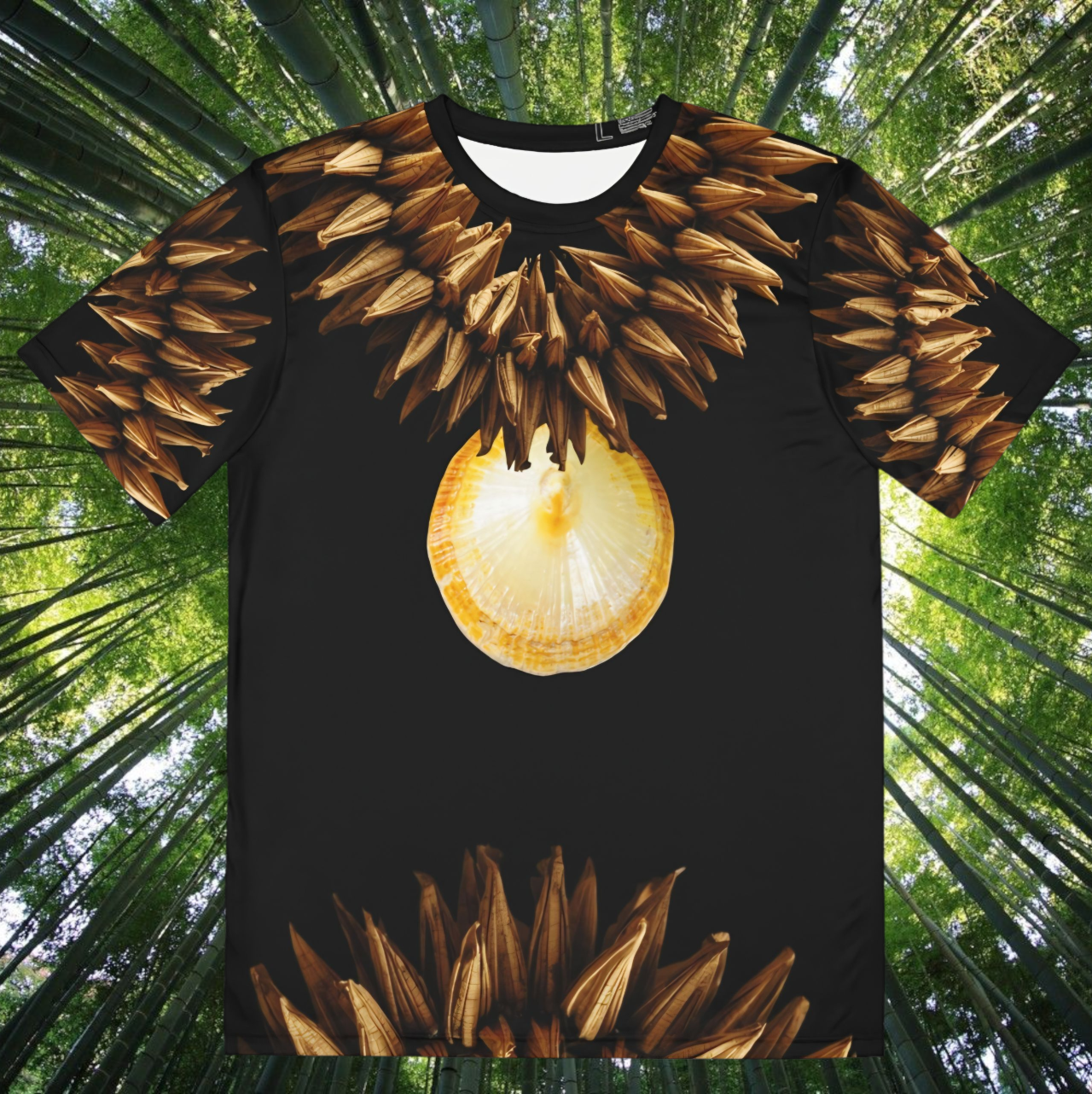 Men's Lauhala, Opihi & Honu Shirt Men's Lauhala, Opihi & Honu Shirt