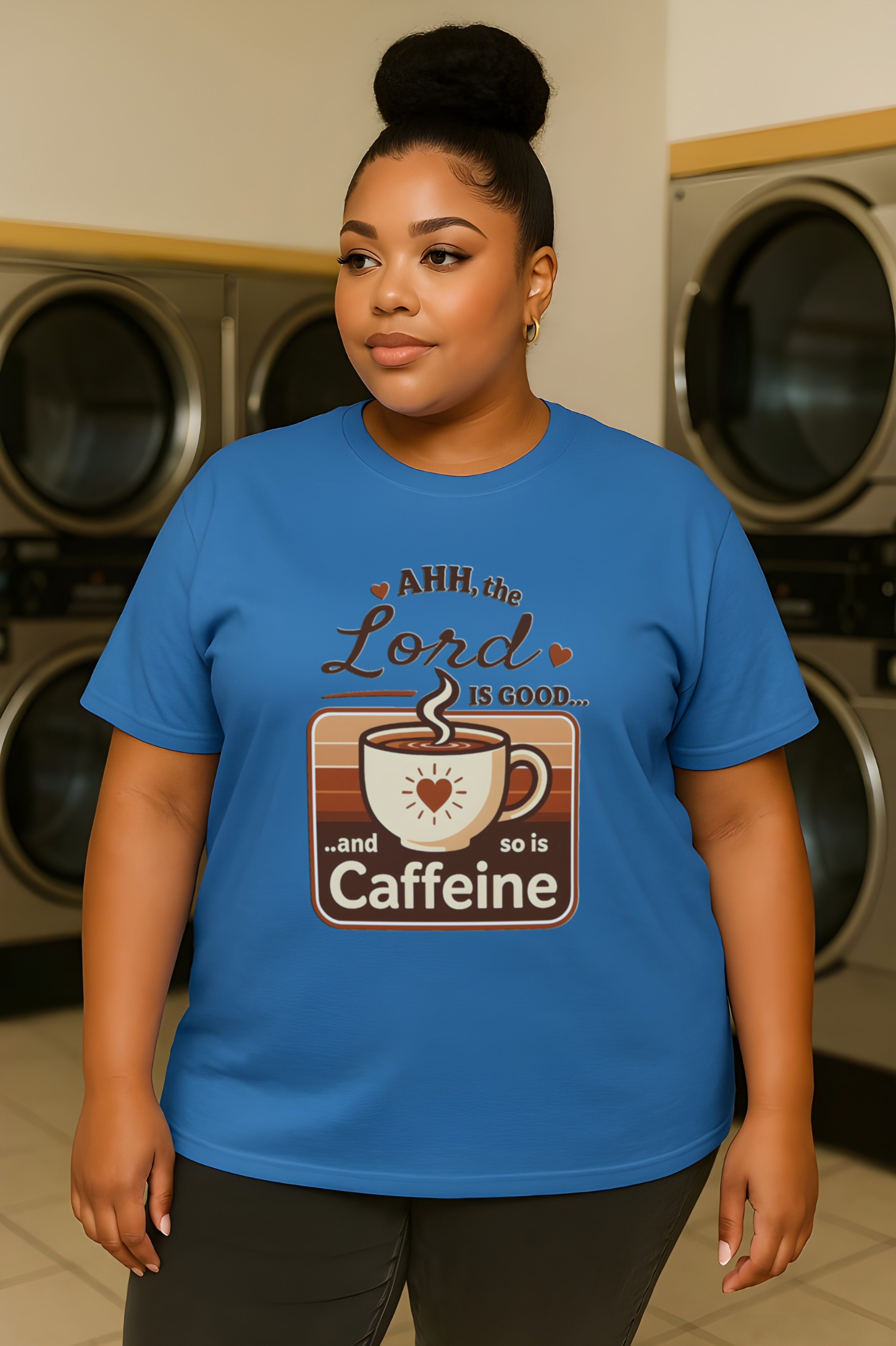 Ahh The Lord Is Good and So Is Caffeine Christian Softstyle T-Shirt – Funny Faith Coffee Shirt for Women & Men – Retro Scripture Tee for Coffee Lovers product thumbnail image Ahh The Lord Is Good and So Is Caffeine Christian Softstyle T-Shirt – Funny Faith Coffee Shirt for Women & Men – Retro Scripture Tee for Coffee Lovers product thumbnail image