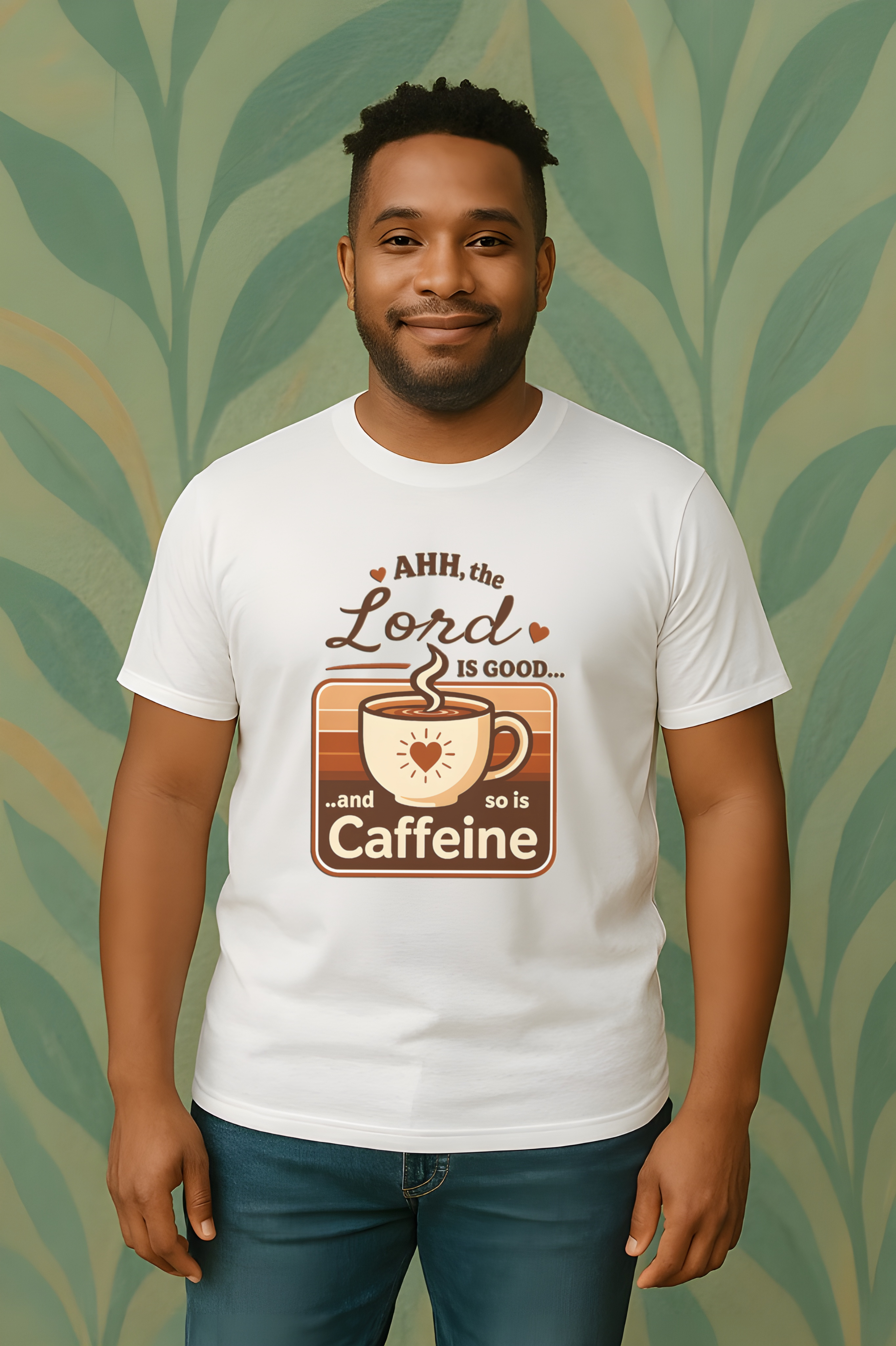 Ahh The Lord Is Good and So Is Caffeine Christian Softstyle T-Shirt – Funny Faith Coffee Shirt for Women & Men – Retro Scripture Tee for Coffee Lovers product thumbnail image Ahh The Lord Is Good and So Is Caffeine Christian Softstyle T-Shirt – Funny Faith Coffee Shirt for Women & Men – Retro Scripture Tee for Coffee Lovers product thumbnail image
