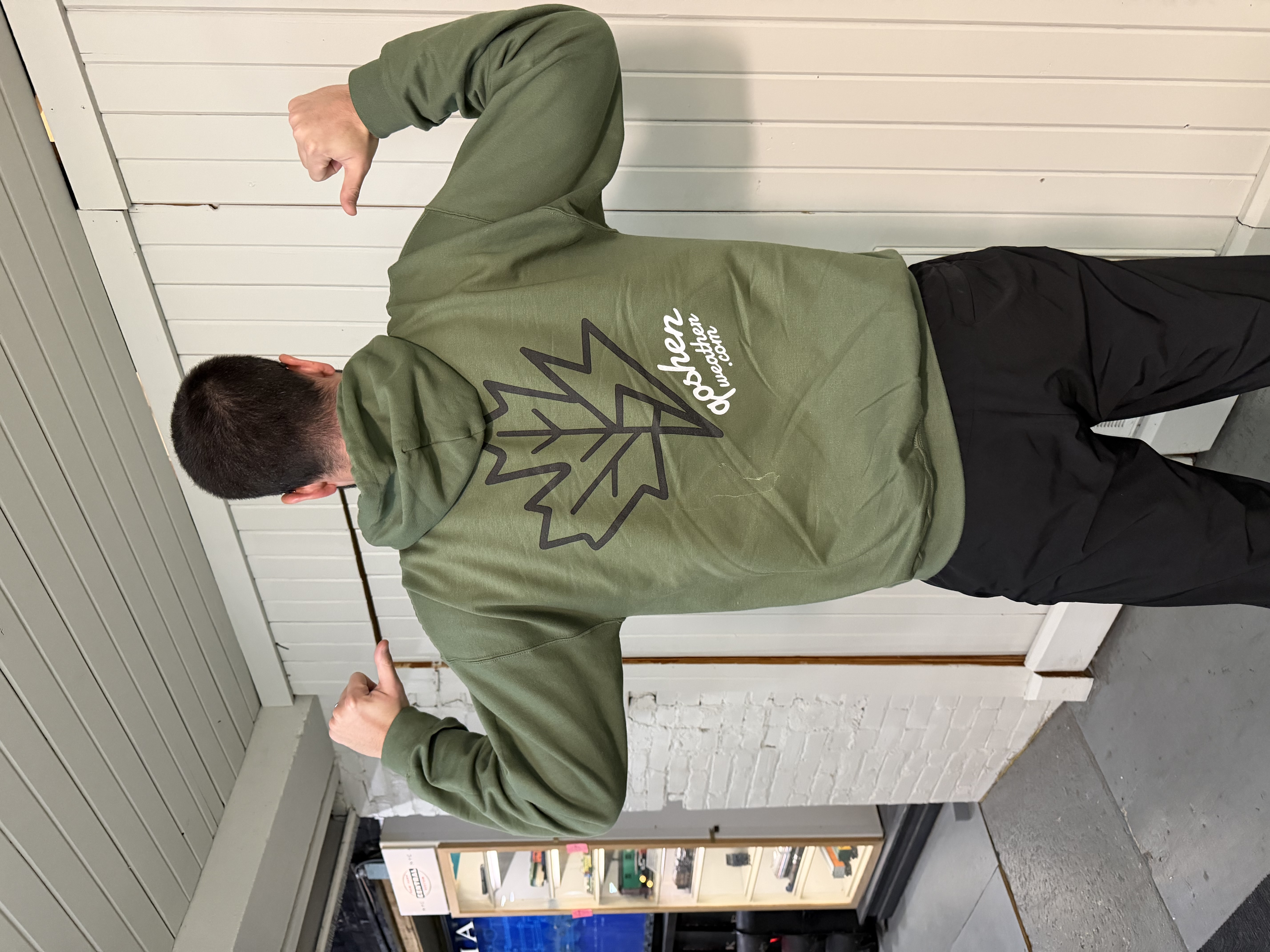 Goshen Weather Hoodie product thumbnail image Goshen Weather Hoodie product thumbnail image