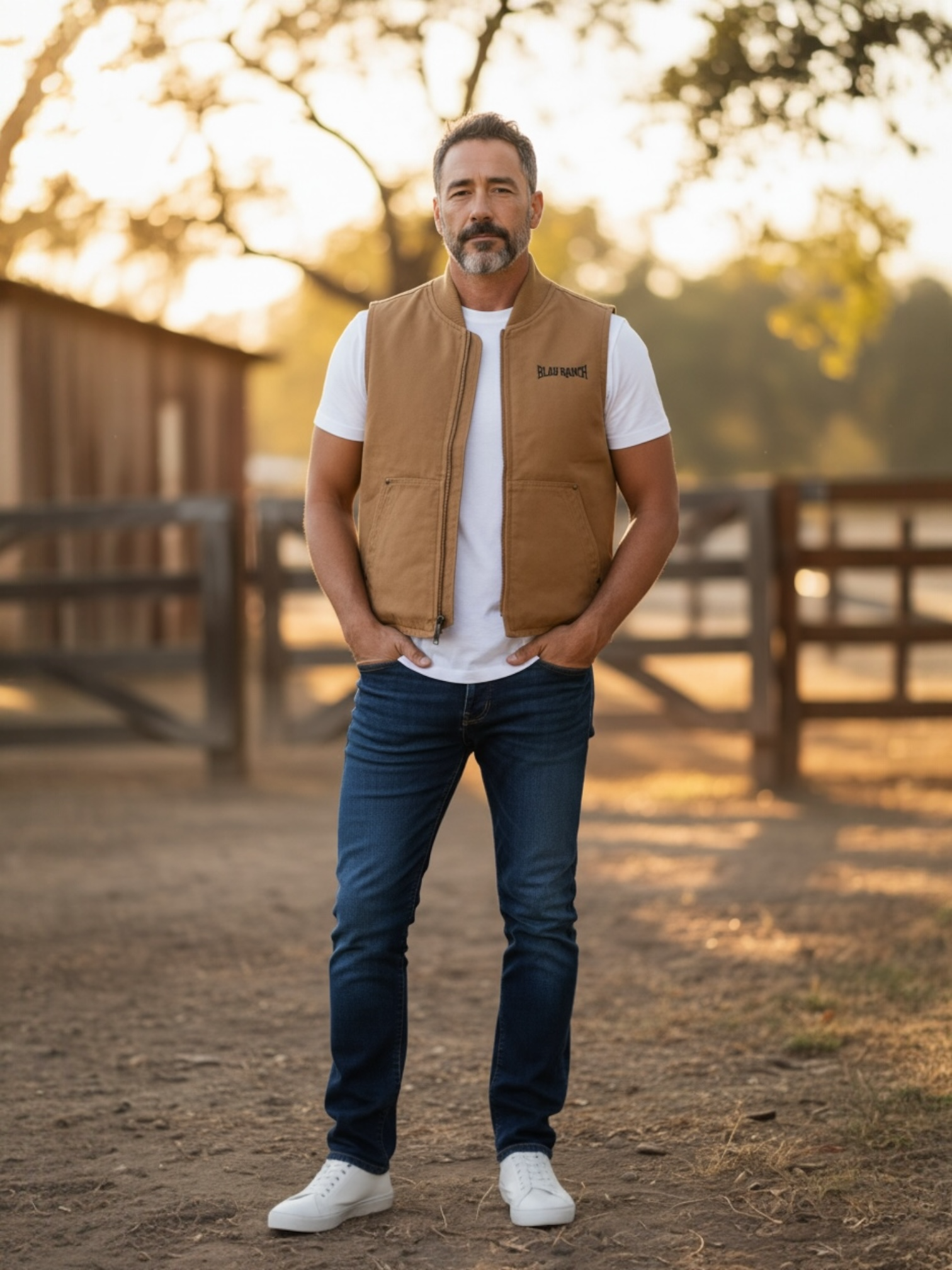 Blau Ranch CornerStone® Unisex Washed Duck Cloth Vest Blau Ranch CornerStone® Unisex Washed Duck Cloth Vest