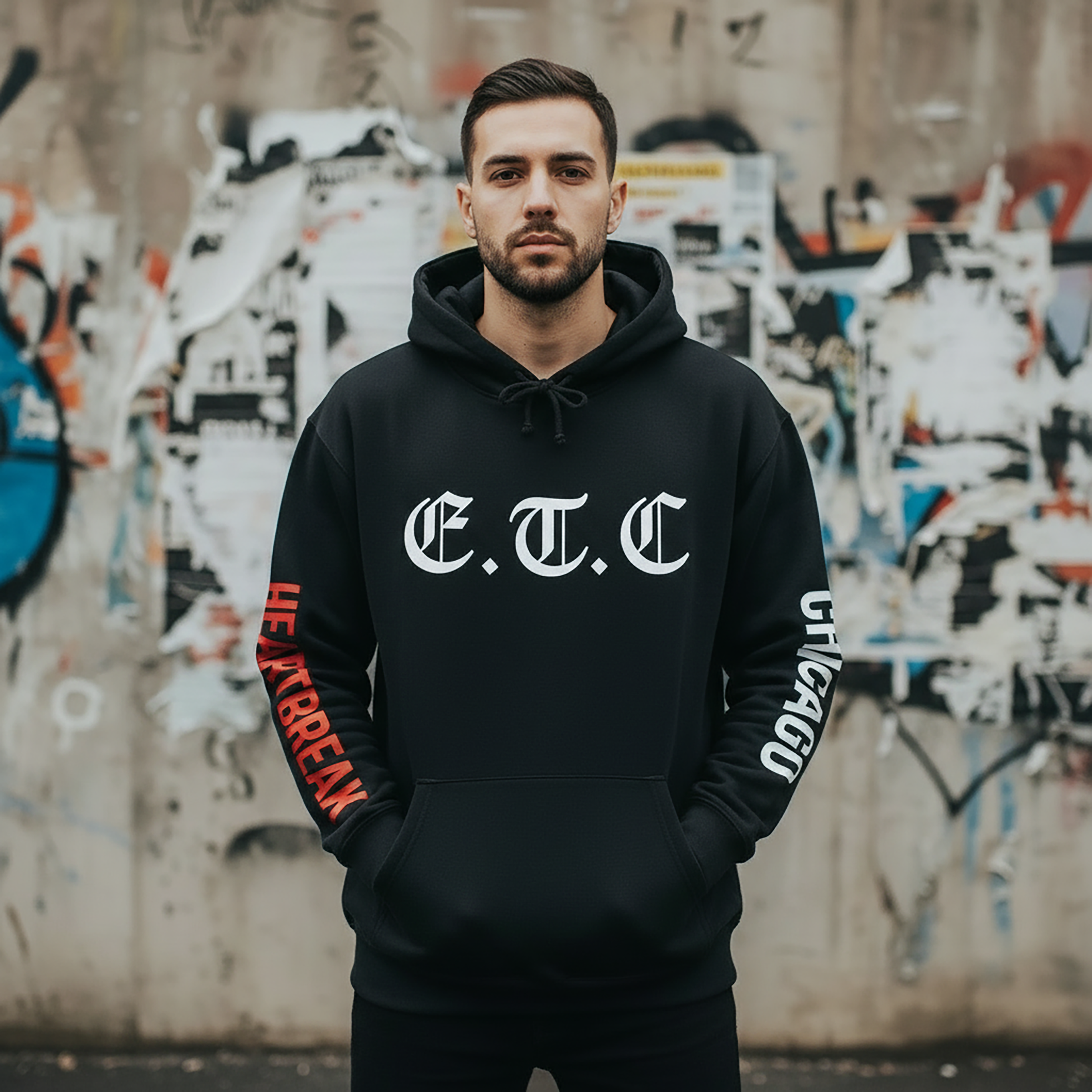 E.T.C HOODED SWEATSHIRT – MARY / CHICAGO HEARTBREAK EDITION product thumbnail image E.T.C HOODED SWEATSHIRT – MARY / CHICAGO HEARTBREAK EDITION product thumbnail image