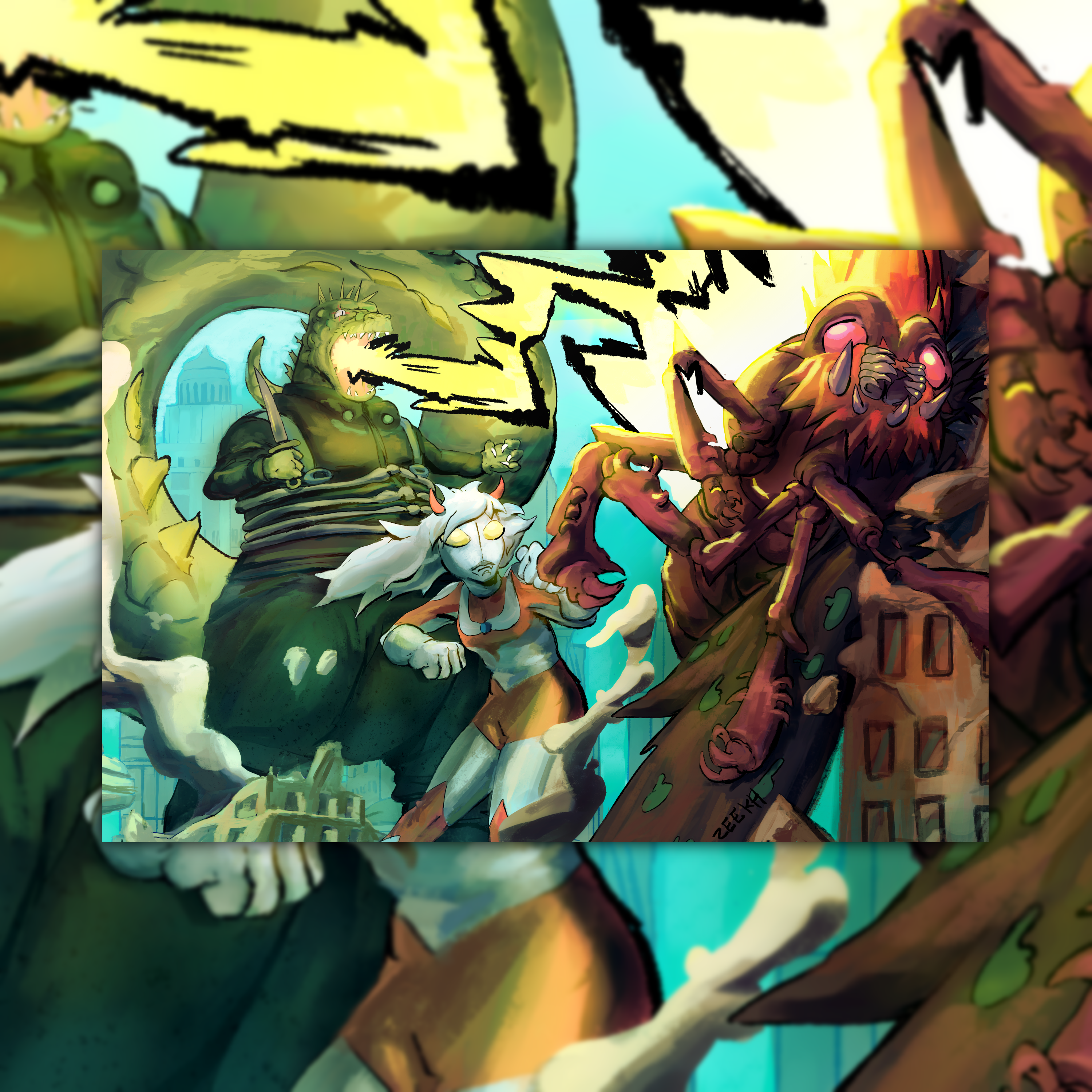 Godzilla x Drhdr Poster product thumbnail image