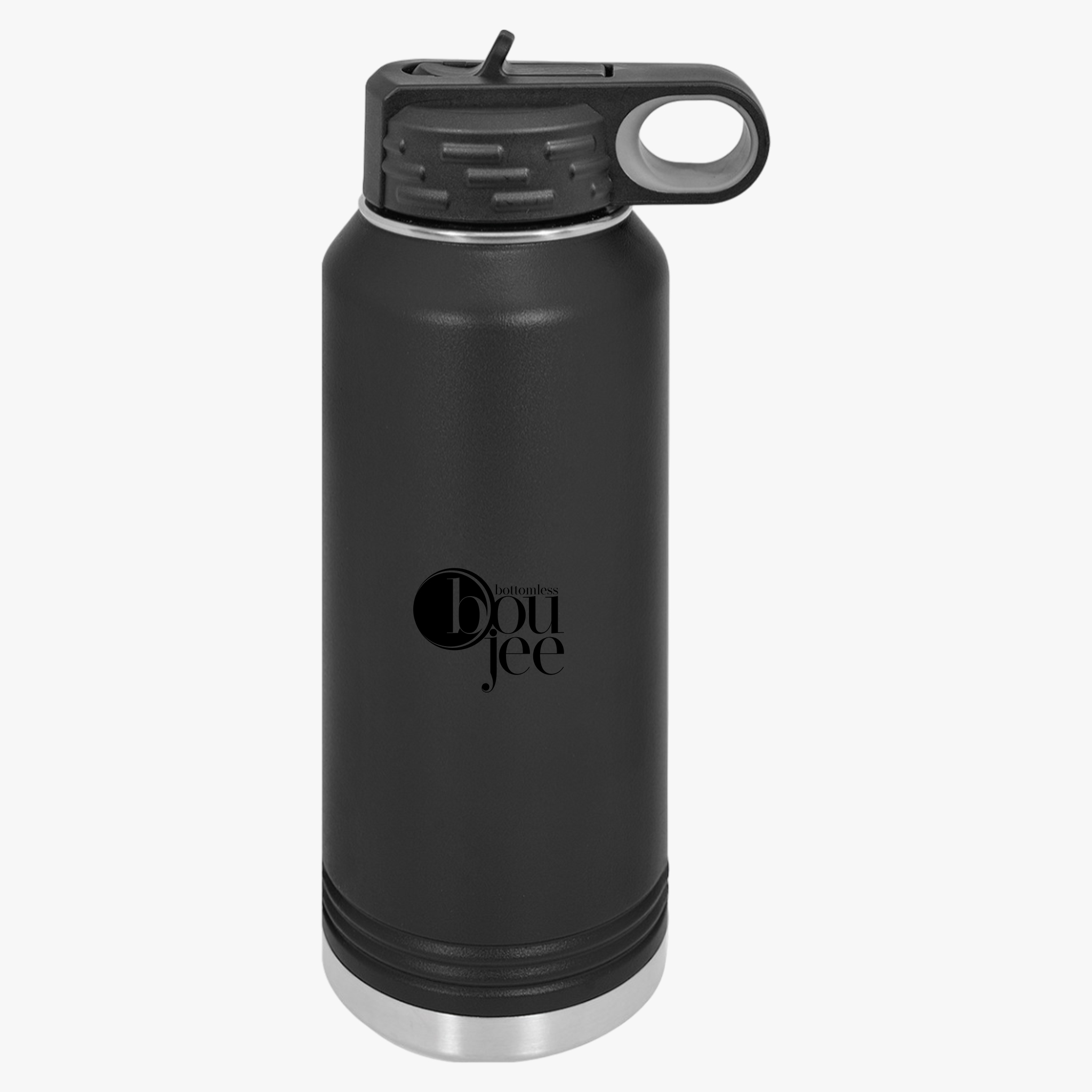 “Hydrate or Die-drate” — 32oz Bottomless Boujee Stainless Steel Water Bottle product thumbnail image