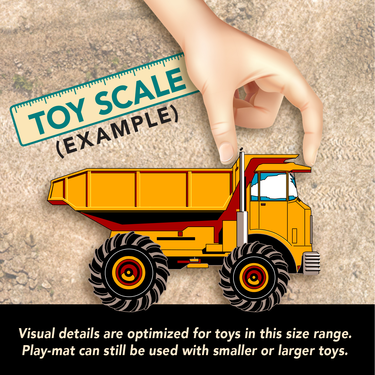 Construction Site 60" x 80" Plush Cloth Playmat product thumbnail image Construction Site 60" x 80" Plush Cloth Playmat product thumbnail image