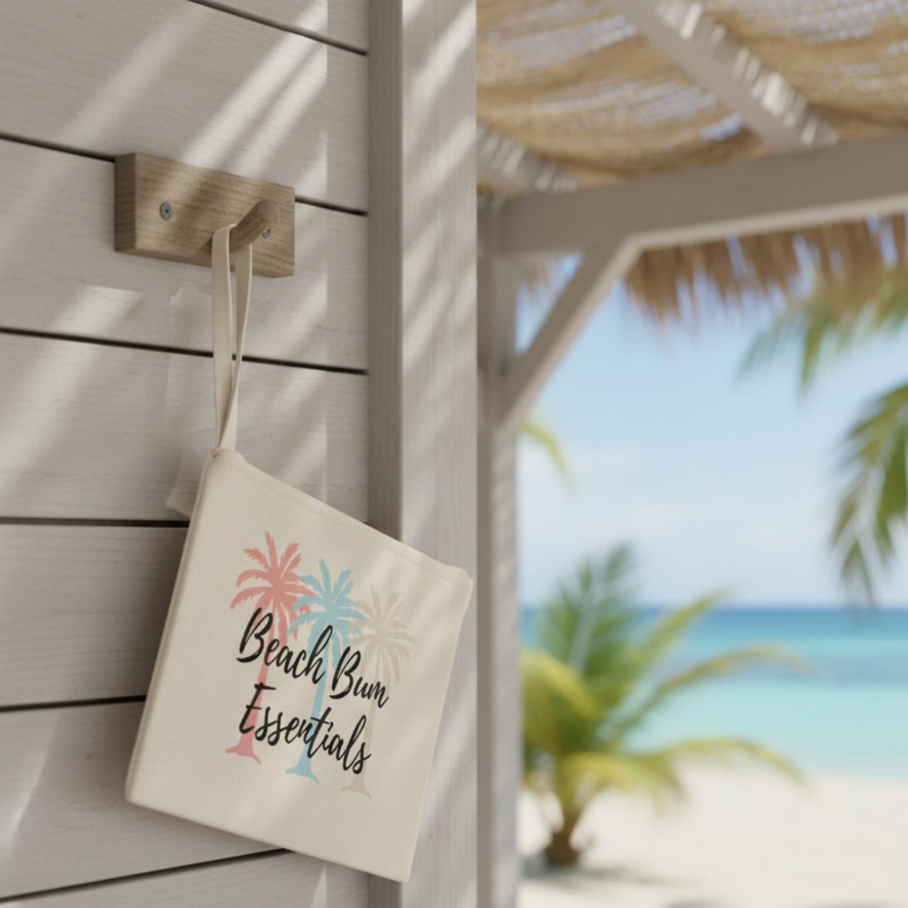 Beach Bum Essentials Pouch, Coastal Makeup Bag, Palm Tree Wallet, Summer Zipper Pouch, Beach Lover Gift, Travel Cosmetic Bag, Canvas Clutch product thumbnail image Beach Bum Essentials Pouch, Coastal Makeup Bag, Palm Tree Wallet, Summer Zipper Pouch, Beach Lover Gift, Travel Cosmetic Bag, Canvas Clutch product thumbnail image