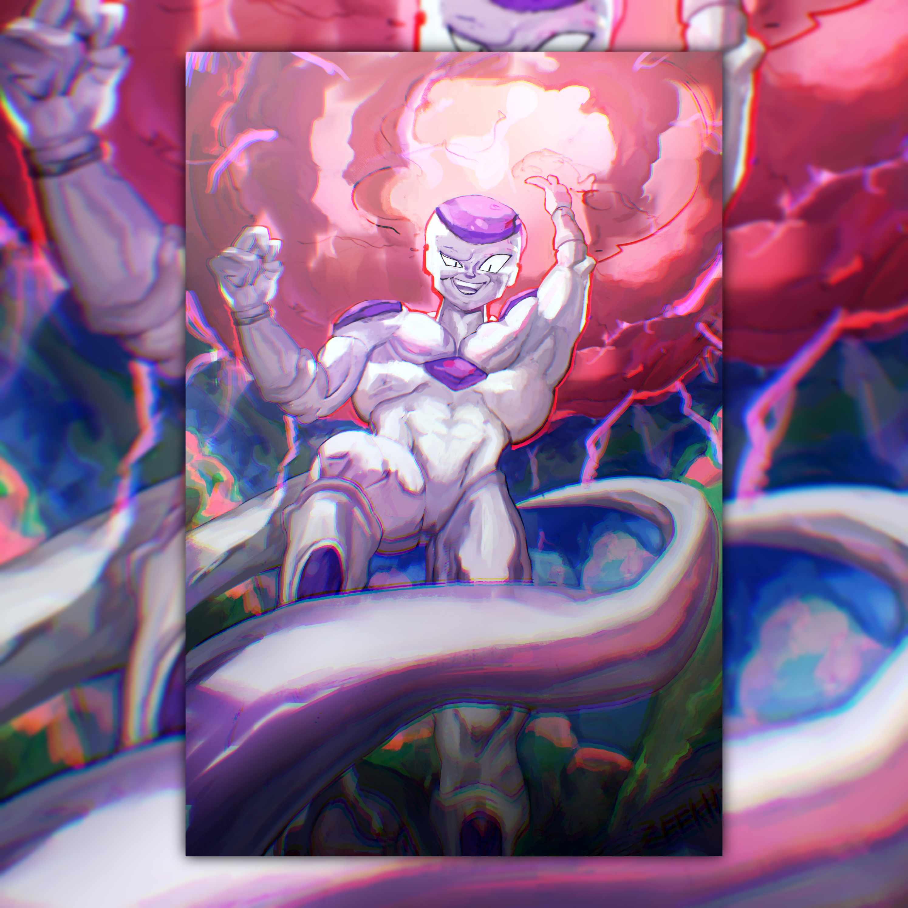 Frieza DBZ Poster Frieza DBZ Poster