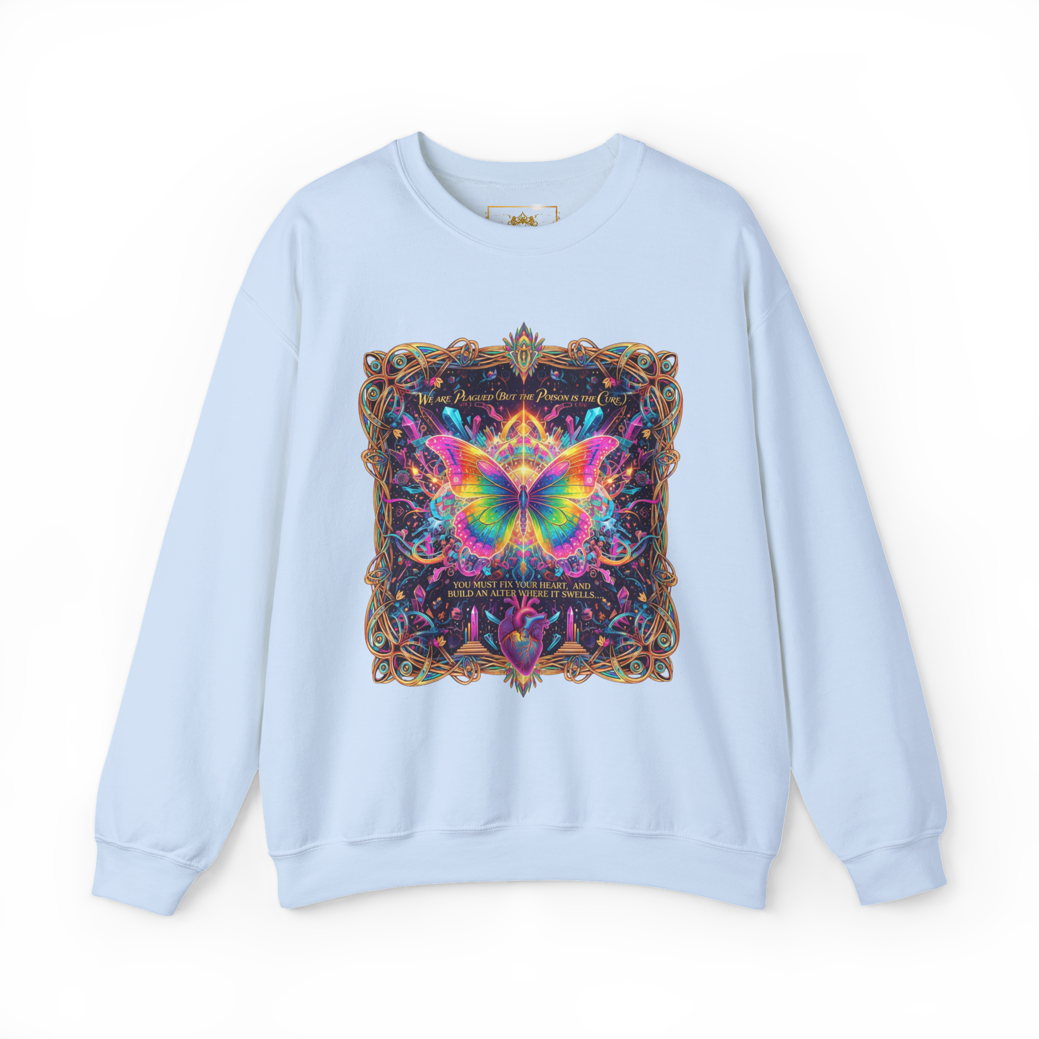 “My Chemical Romance" Tribute . "Foundations Of Decay" Rainbow Rebirth Butterfly Art – Heart Altar & Celestial Healing Print” product thumbnail image “My Chemical Romance" Tribute . "Foundations Of Decay" Rainbow Rebirth Butterfly Art – Heart Altar & Celestial Healing Print” product thumbnail image